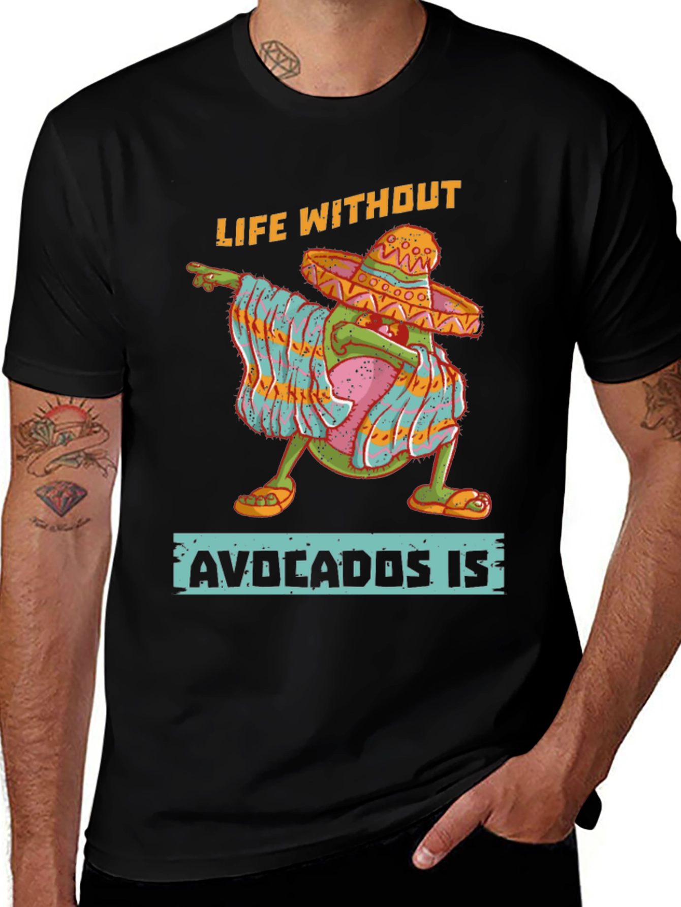Avocado Dab T-Shirt - Life Without Avocados