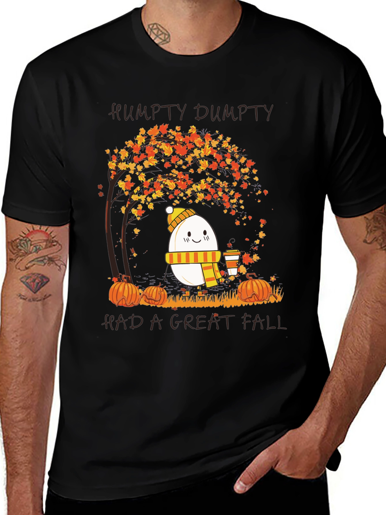 Humpty Dumpty Fall T-Shirt - Cute Autumn Tee