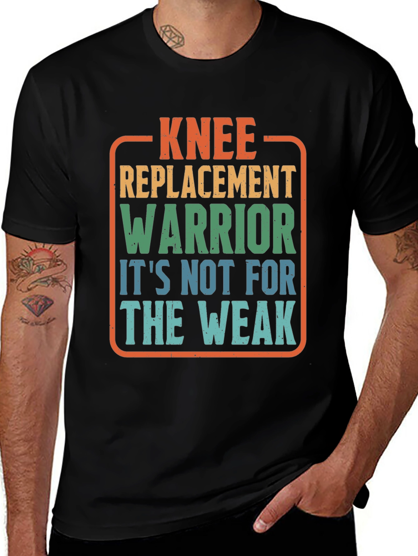 Variant 30 of Knee Replacement Warrior Funny T-Shirt