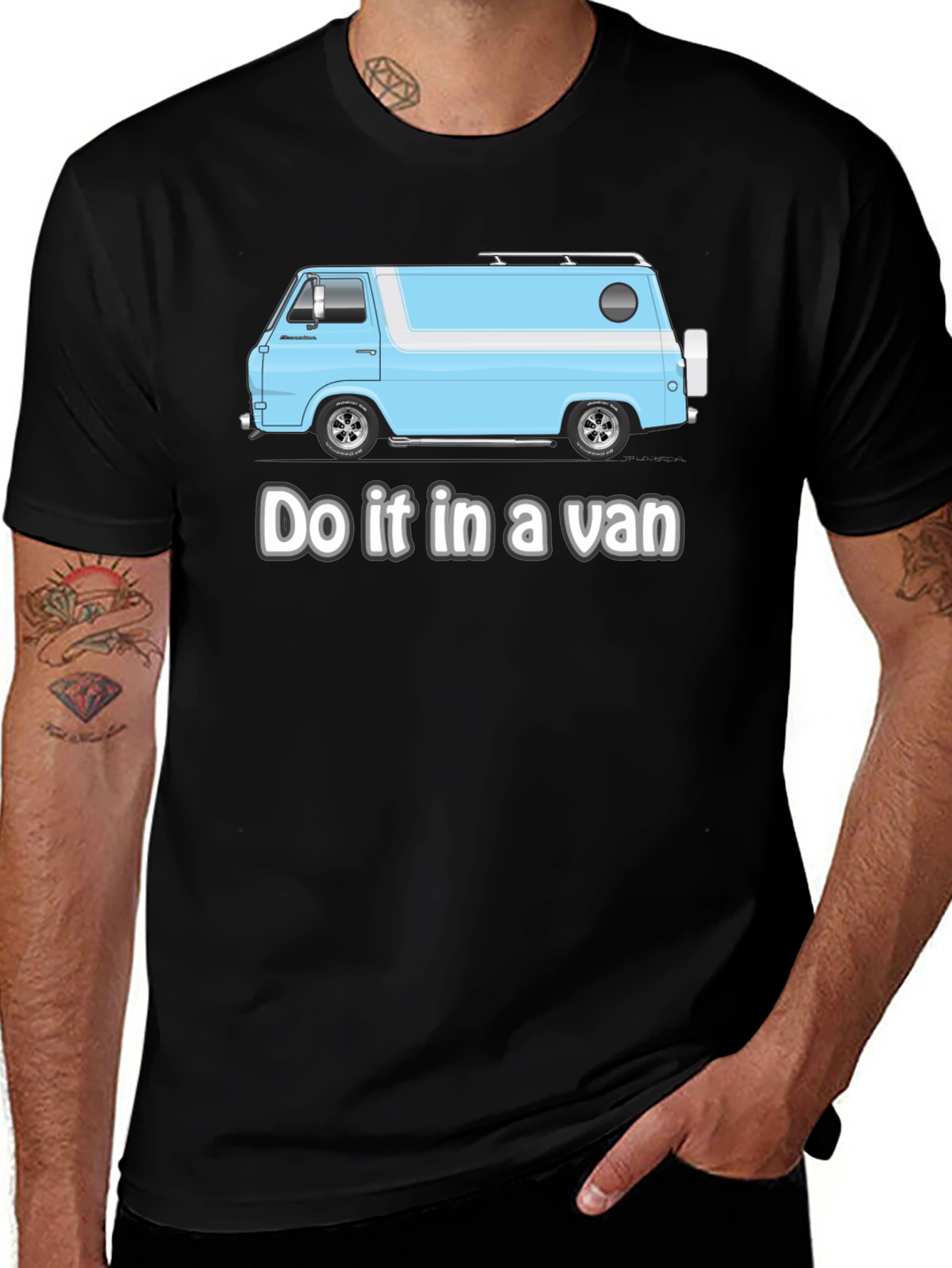 Variant 26 of Do it in a Van Graphic T-Shirt