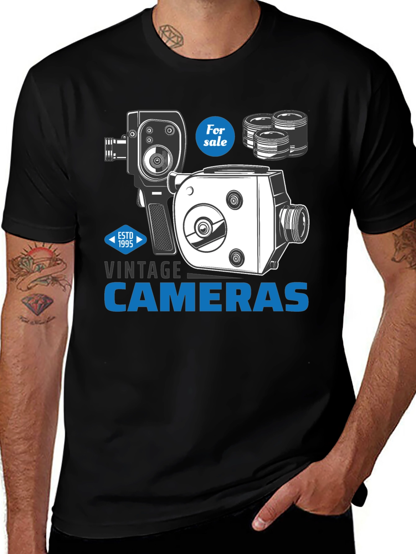 Variant 18 of Vintage Camera T-Shirt