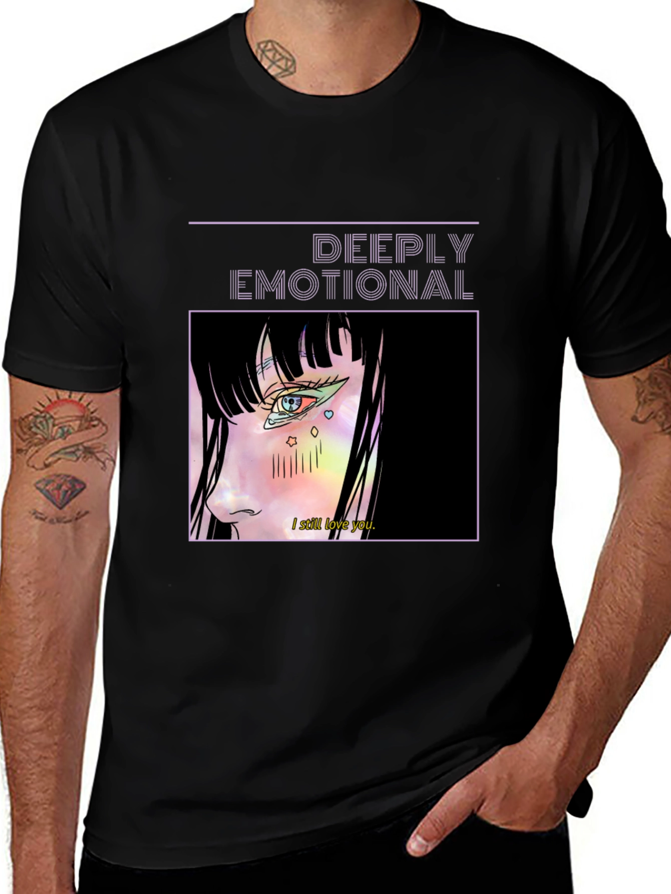 Deeply Emotional Graphic Print Tee