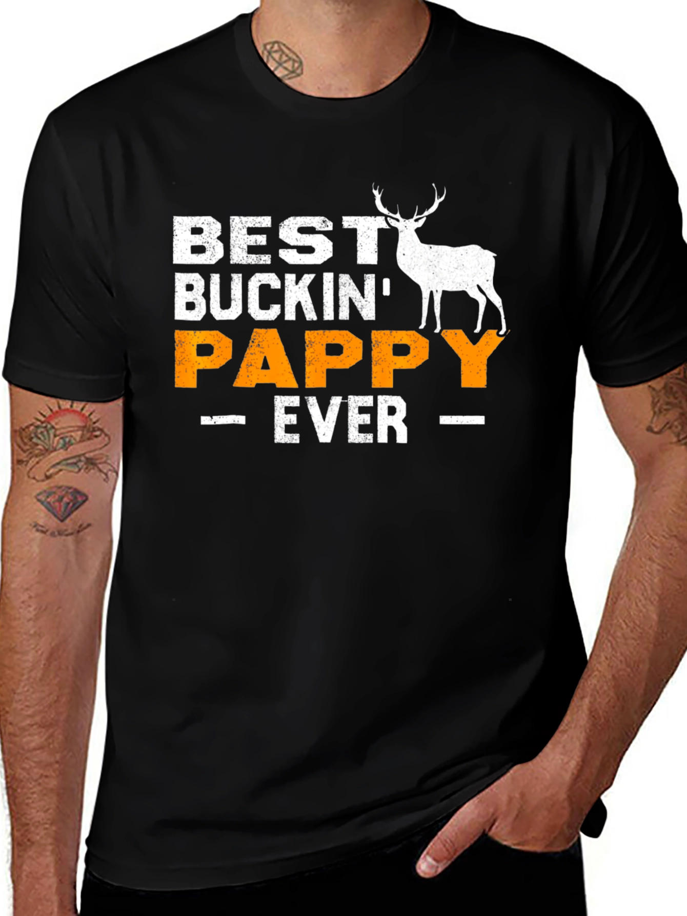 Variant 13 of Best Buckin' Pappy Ever T-Shirt