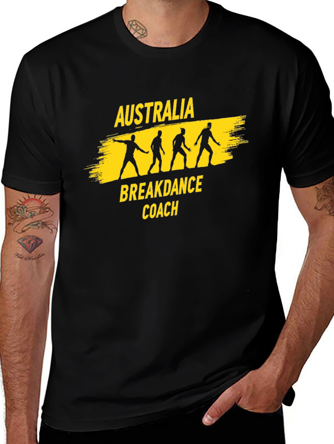 Variant 15 of Australia Breakdance Coach Graphic Tee