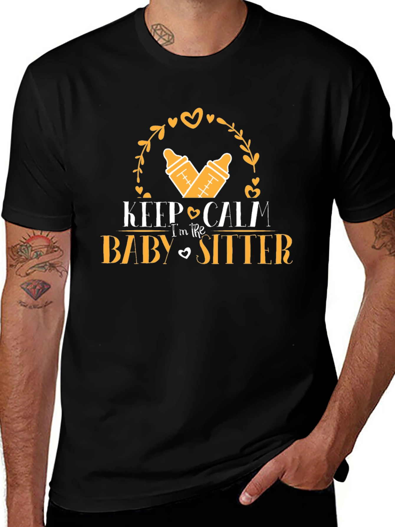Variant 26 of Keep Calm I'm The Babysitter T-Shirt