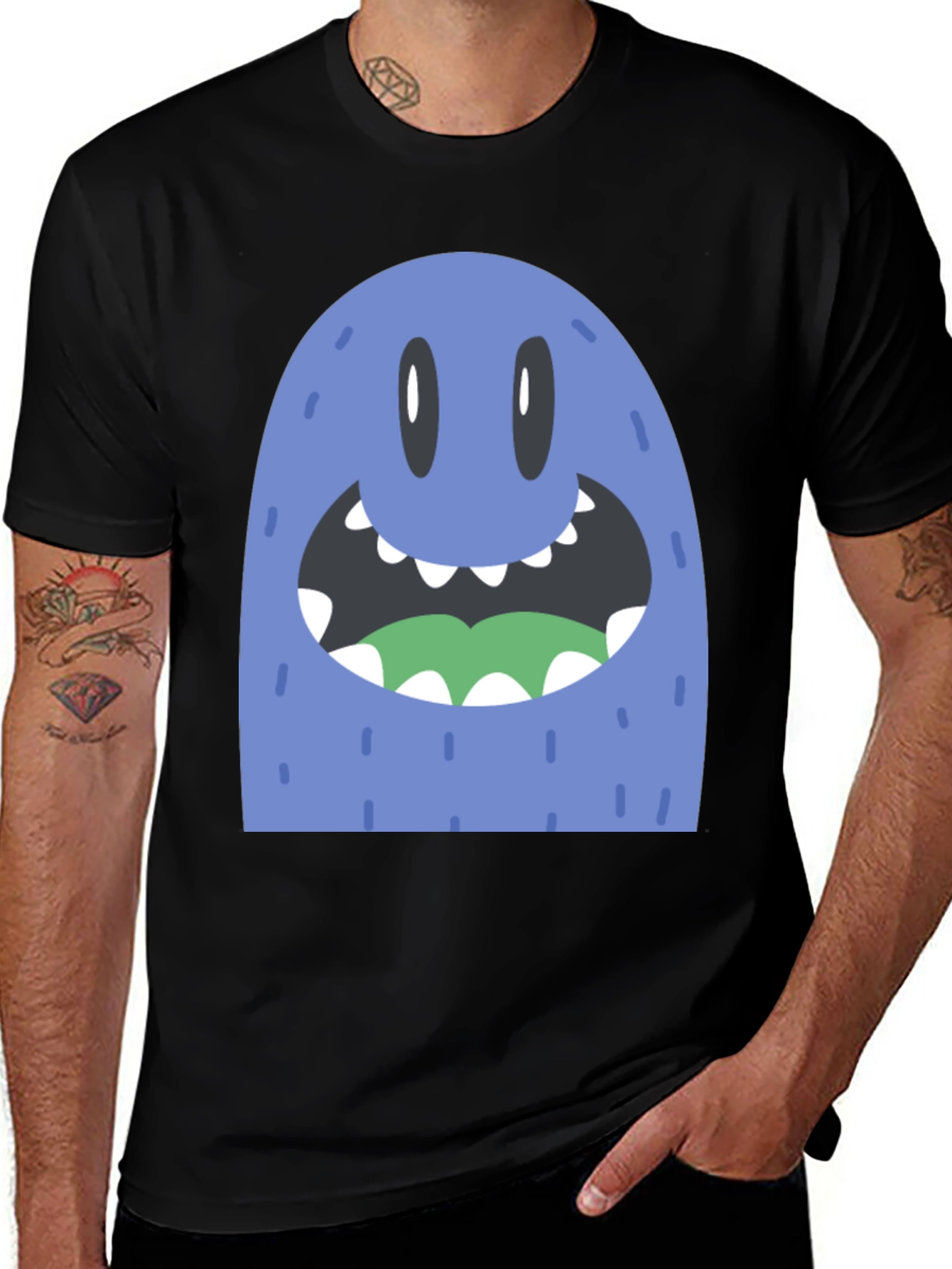 Variant 30 of Monster Graphic T-Shirt - Fun, Quirky Style