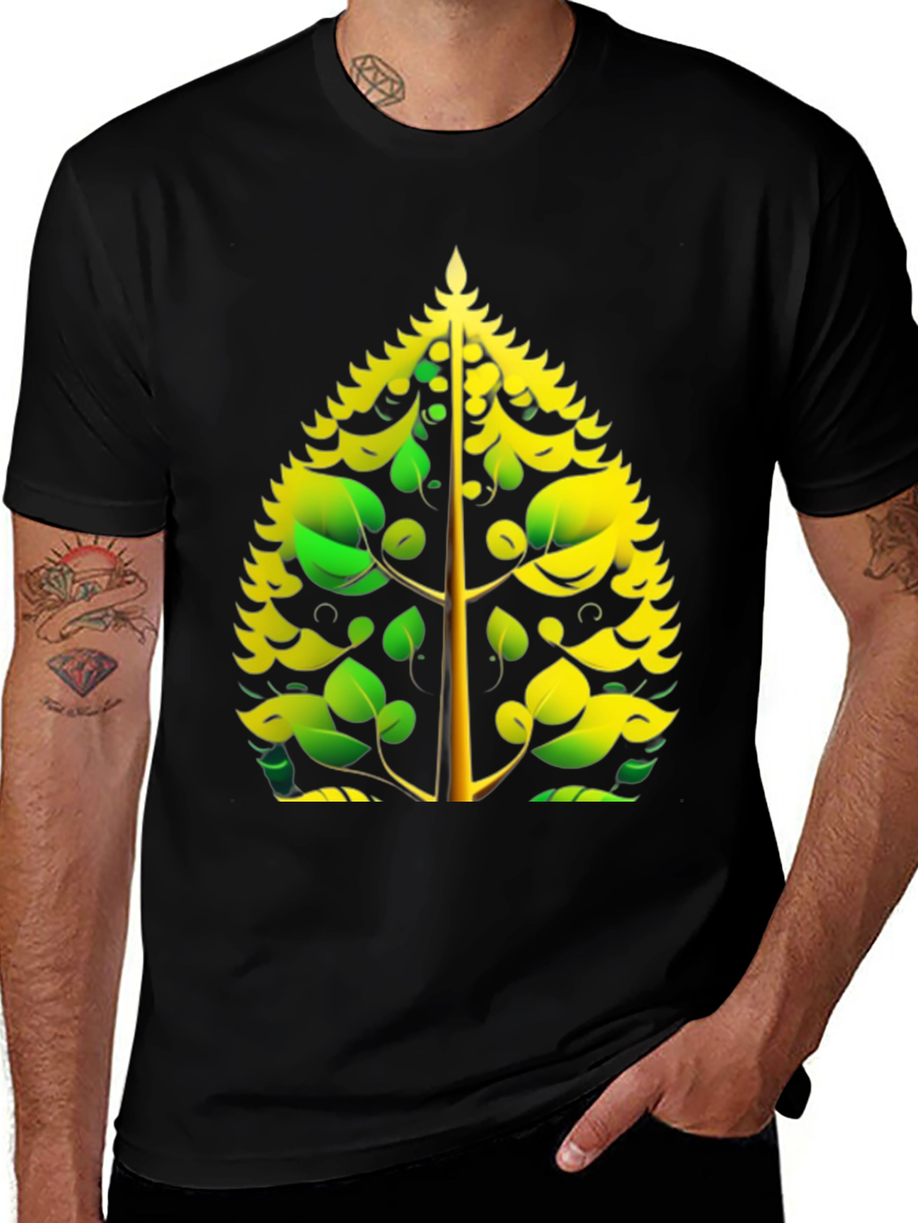 Variant 9 of Nature Inspired Graphic Tee
