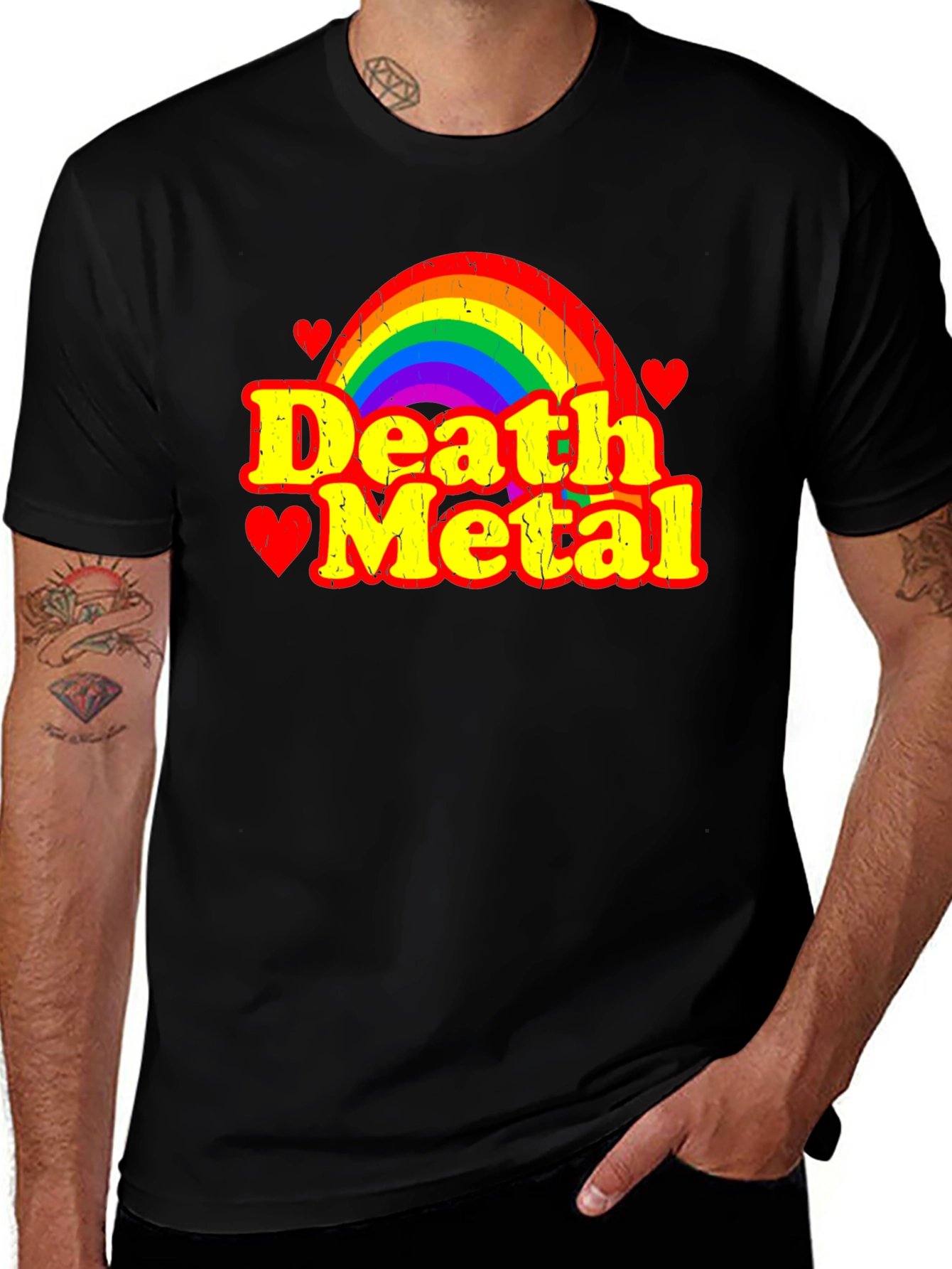 Variant 30 of Death Metal Rainbow T-Shirt