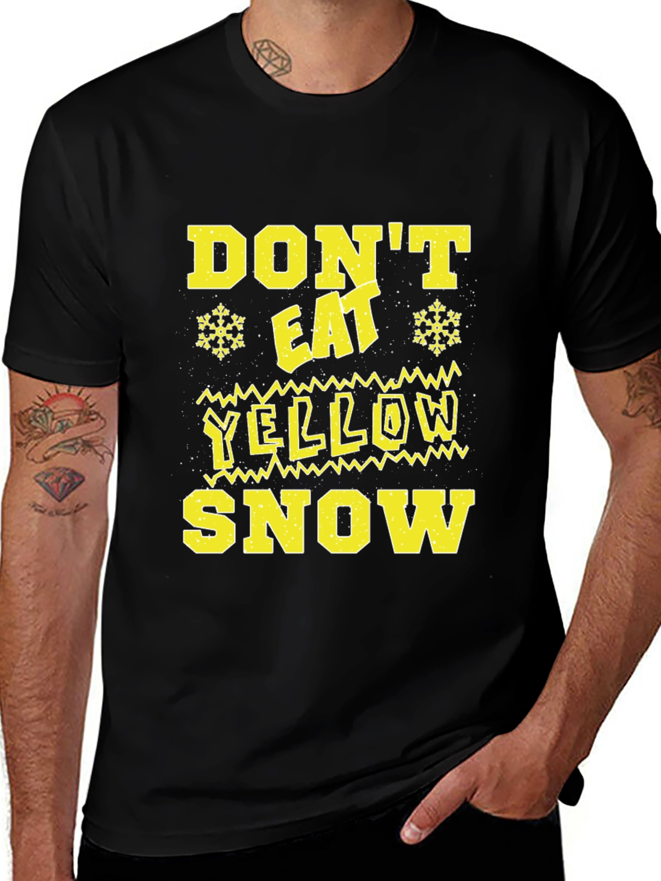 Variant 11 of Don't Eat Yellow Snow Novelty T-Shirt