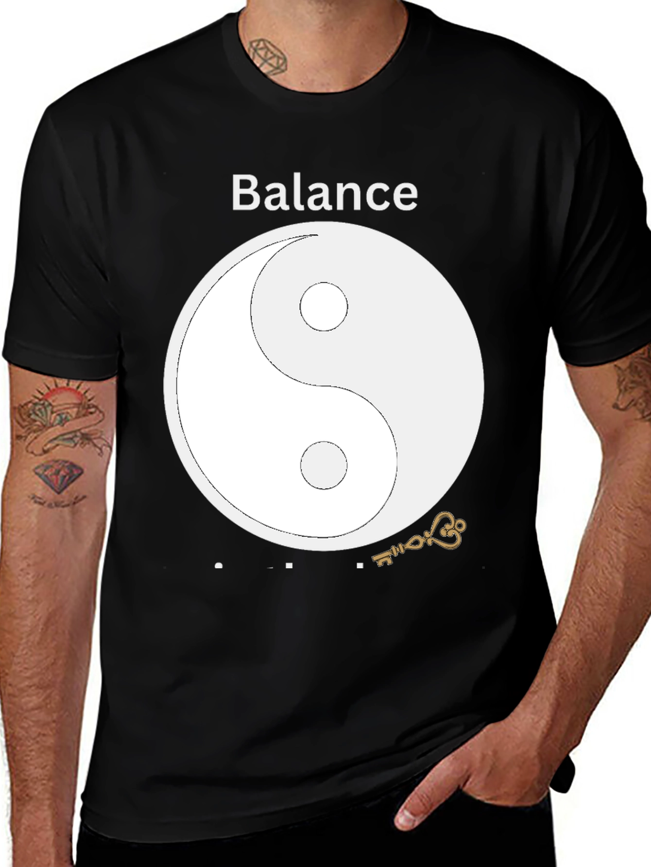 Balance Yin Yang Graphic Tee - Stylish Comfort