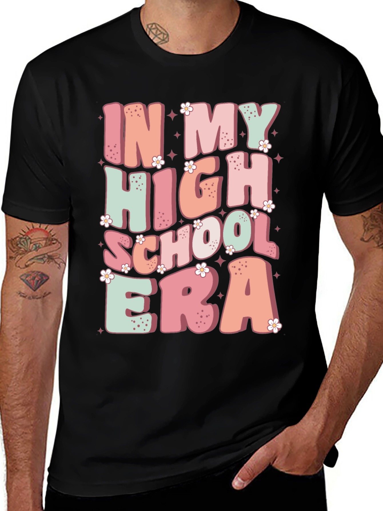 Variant 3 of In My High School Era Graphic T-Shirt