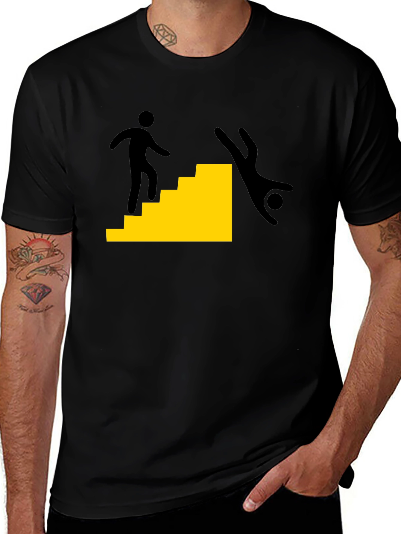 Funny Stairway T-Shirt
