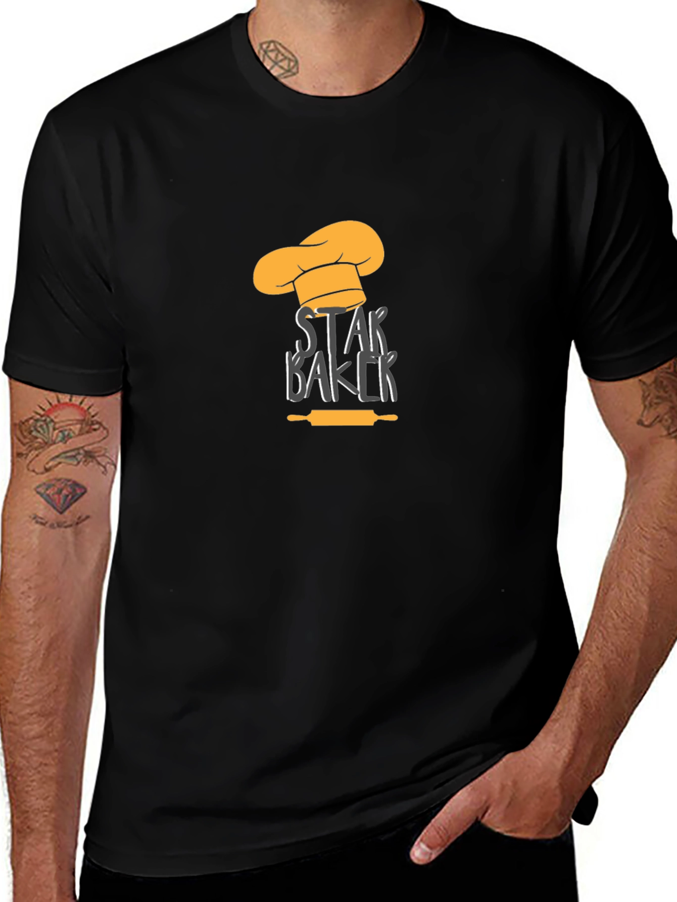 Variant 18 of Star Baker Black Graphic Tee