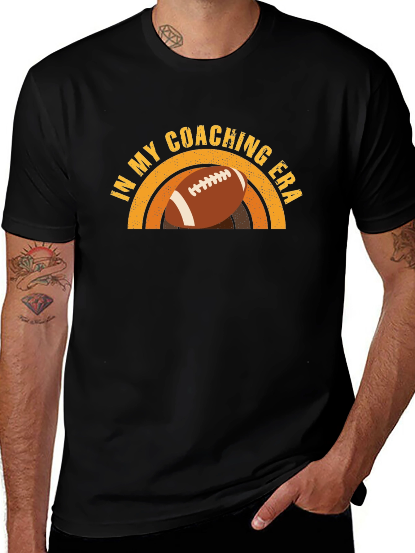 Variant 3 of Coaching Era Football Graphic Tee