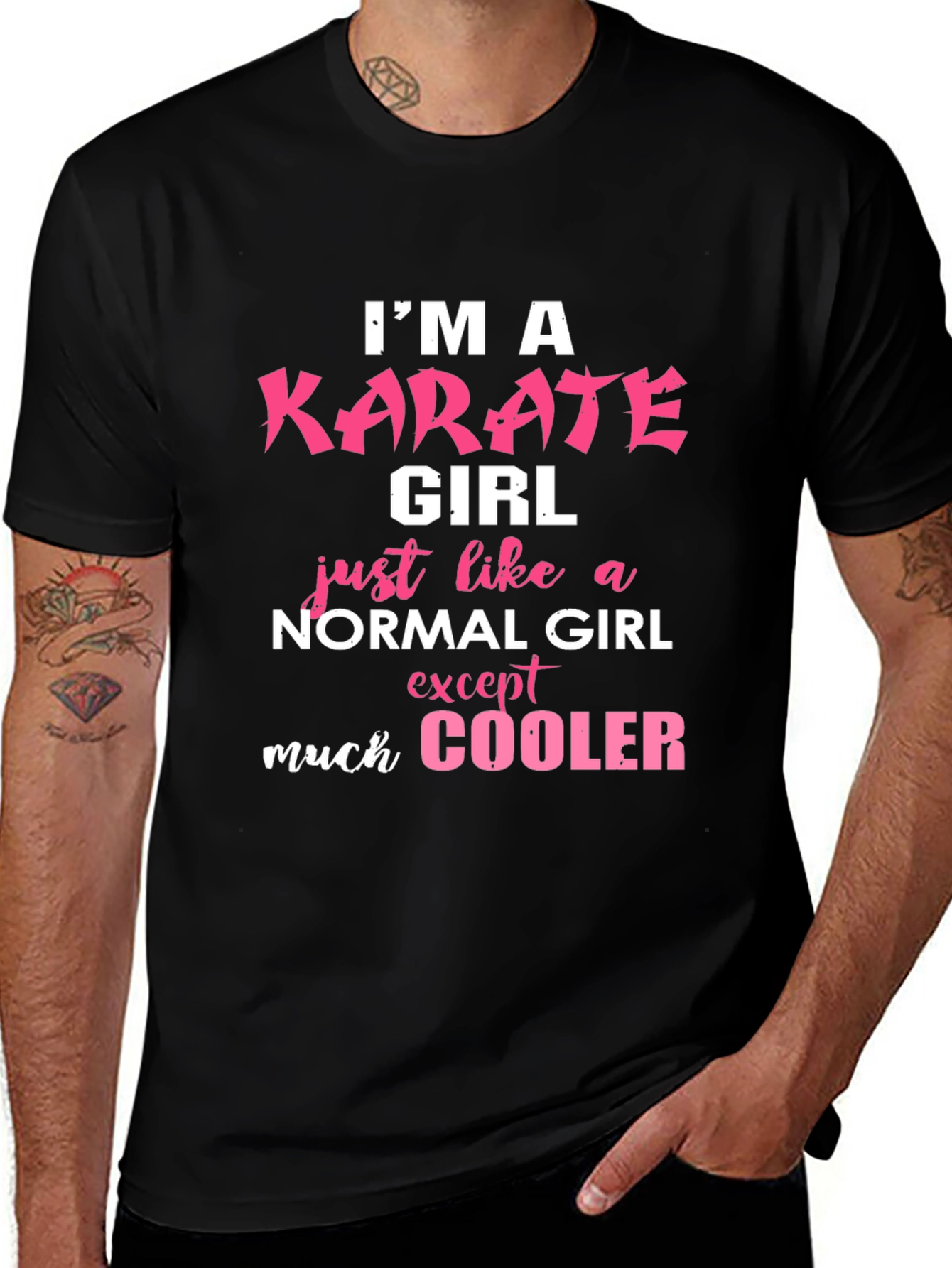 Variant 21 of Karate Girl T-Shirt - Funny Martial Arts Tee