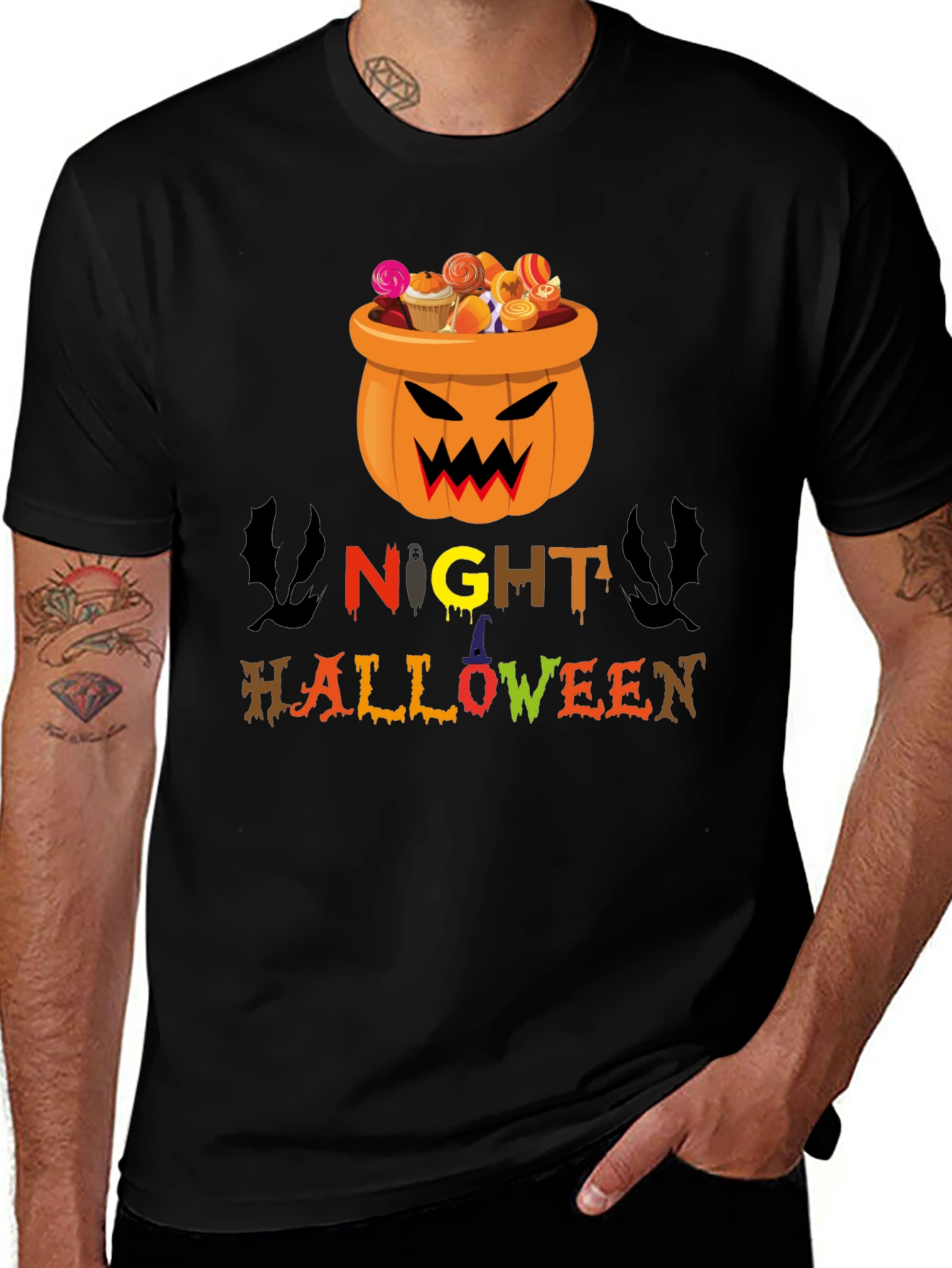 Halloween Night T-Shirt, Spooky Season Shirt
