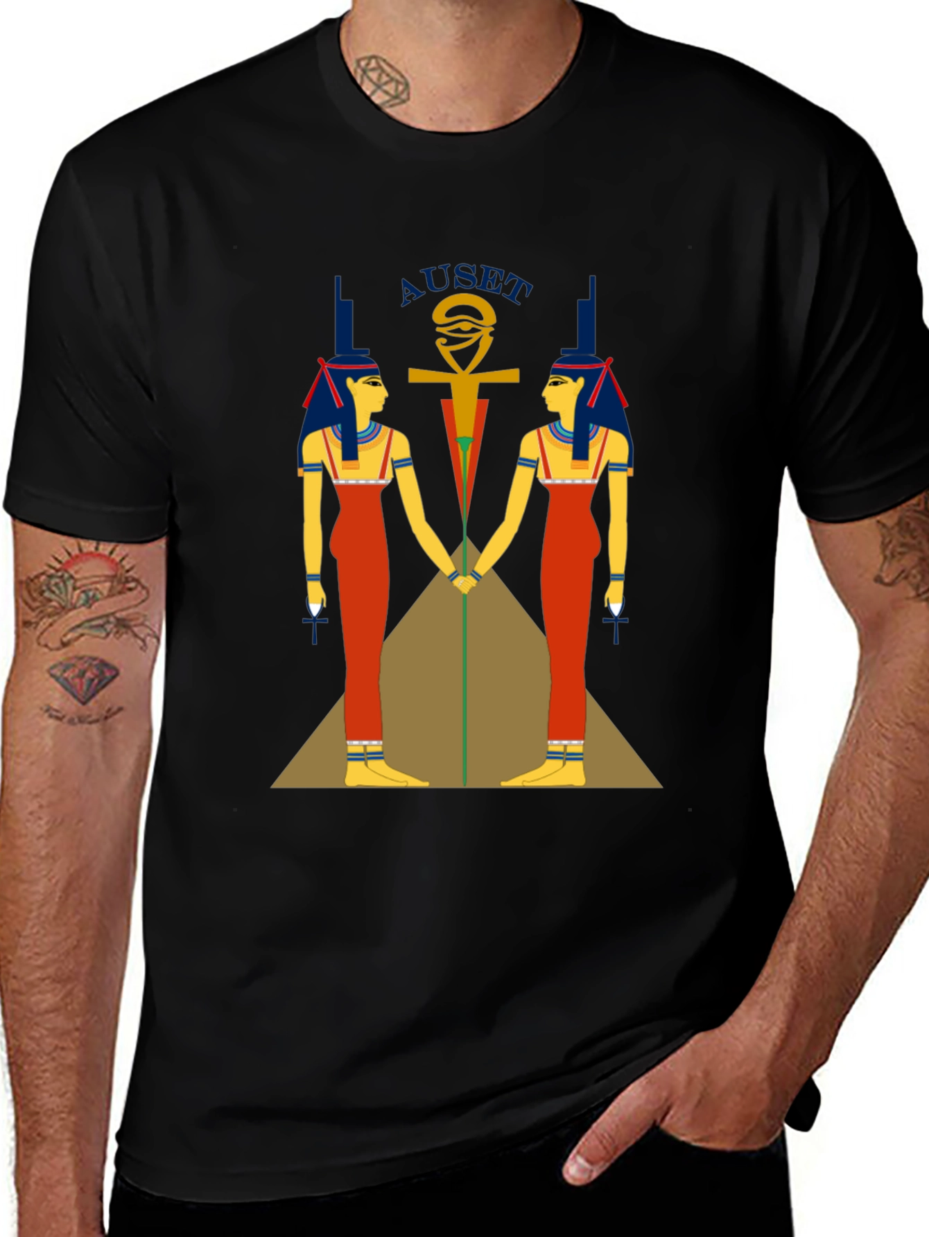Variant 6 of Auset Egyptian Graphic T-Shirt