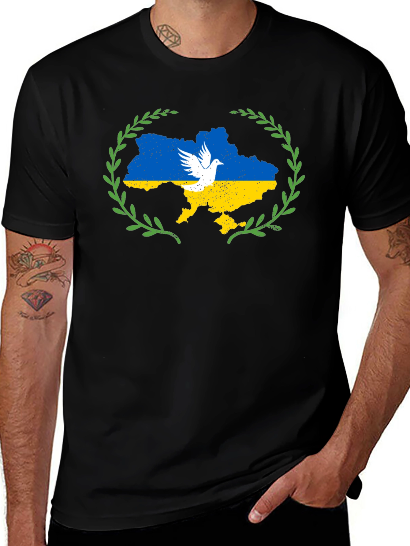 Ukraine Dove Peace T-Shirt