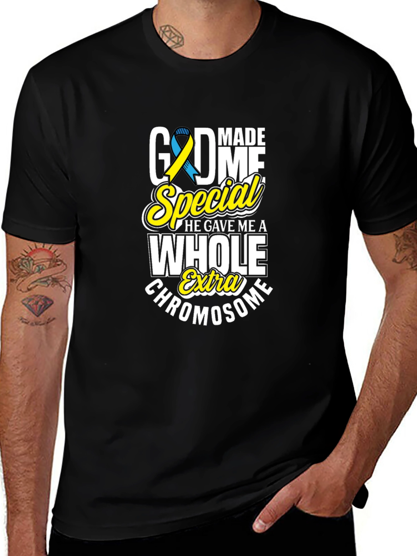 God Made Me Special Extra Chromosome T-Shirt
