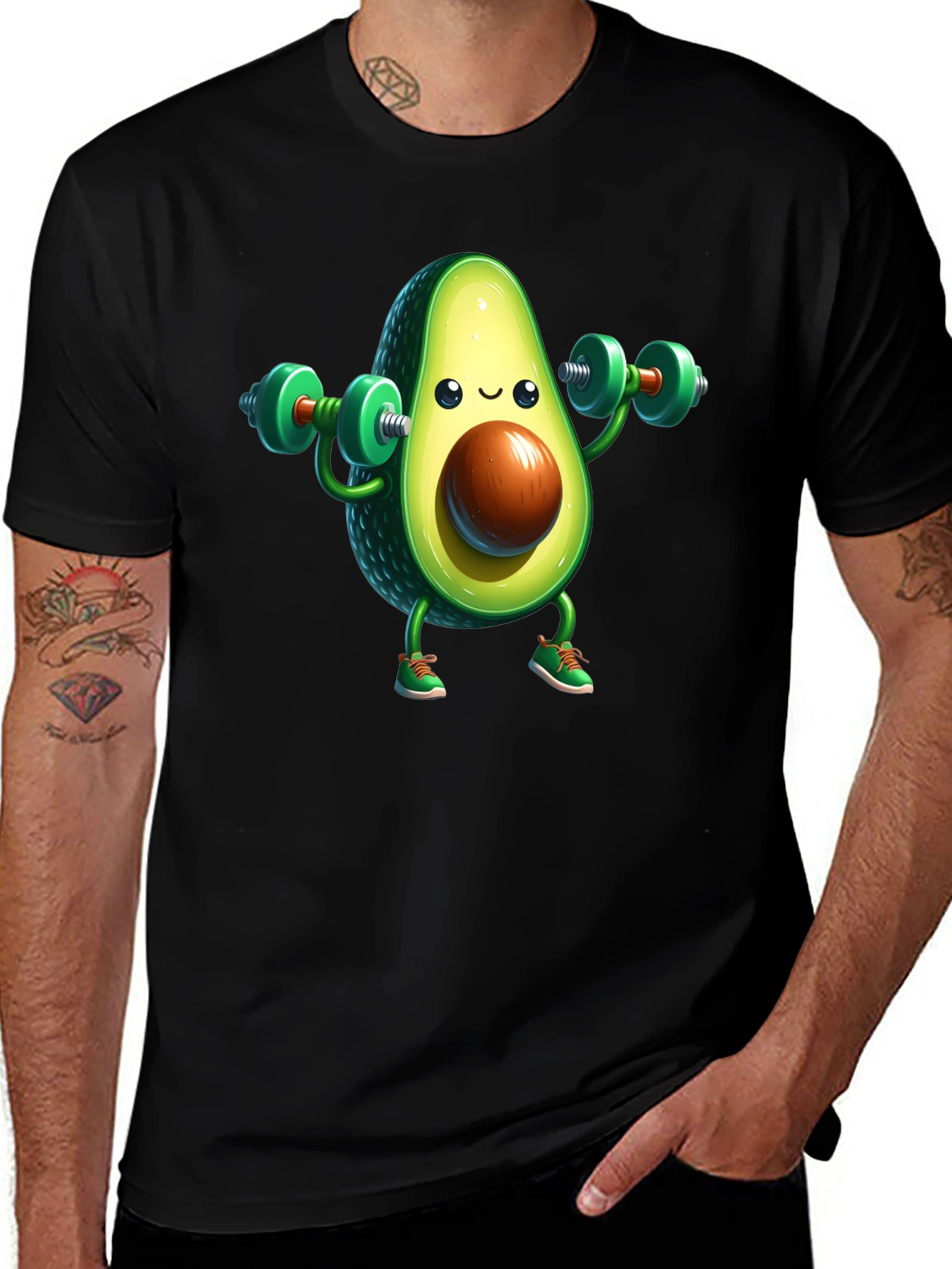 Variant 11 of Avocado Gym T-Shirt