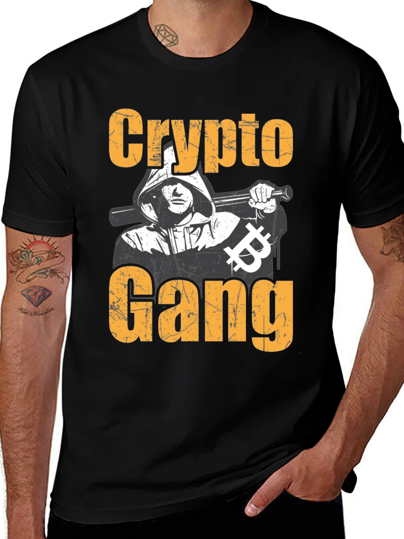 Crypto Gang T-Shirt - Bitcoin HODL Apparel