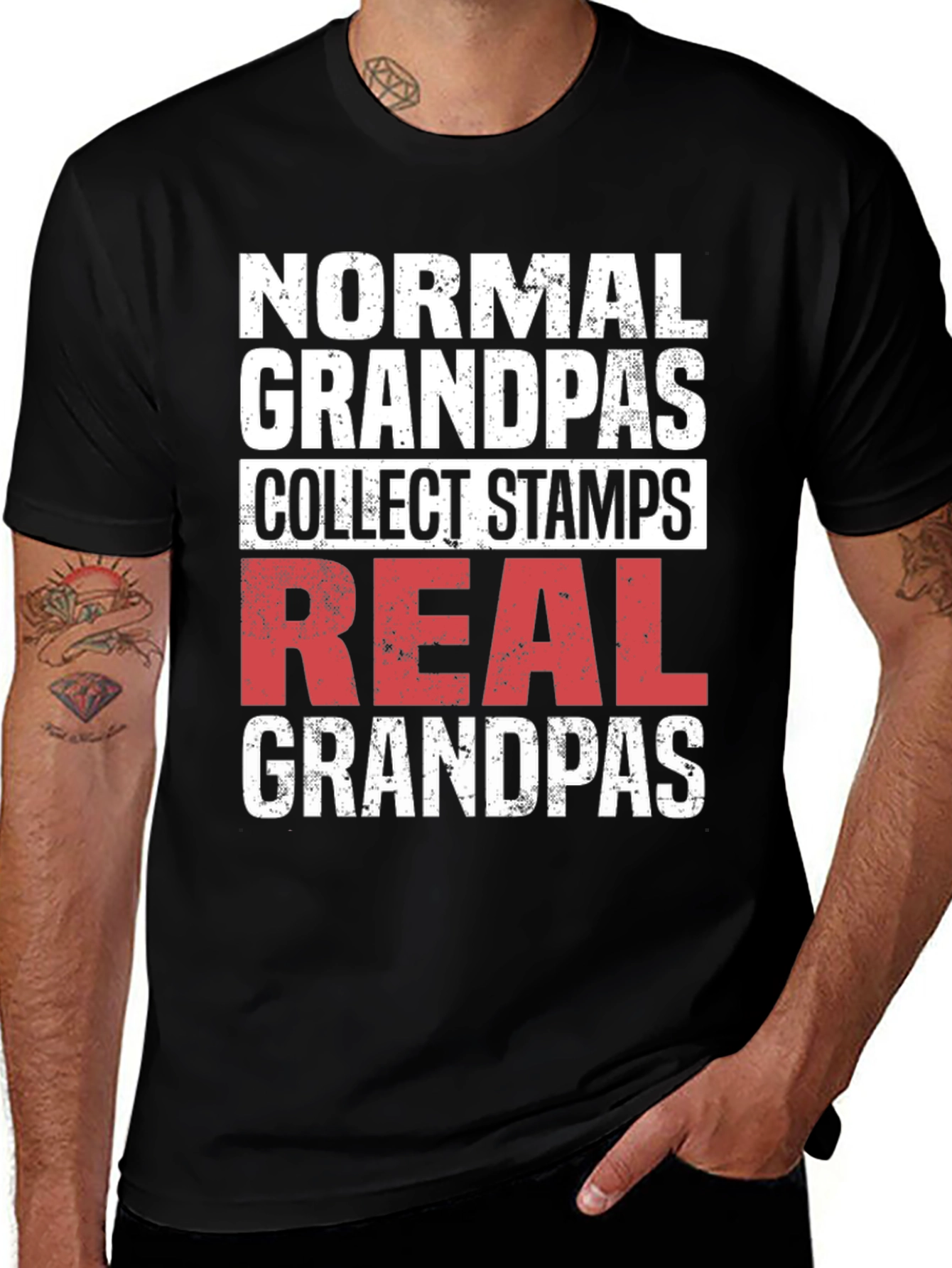 Variant 18 of Real Grandpas T-Shirt
