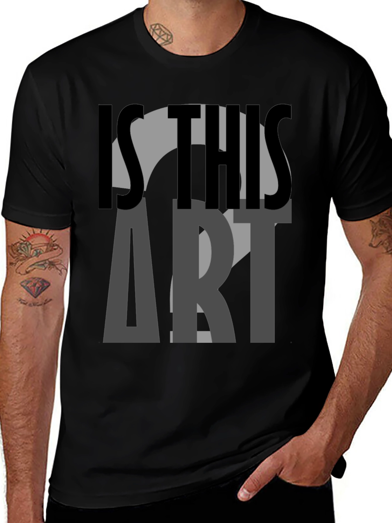 Variant 2 of Is This Art? Graphic Tee
