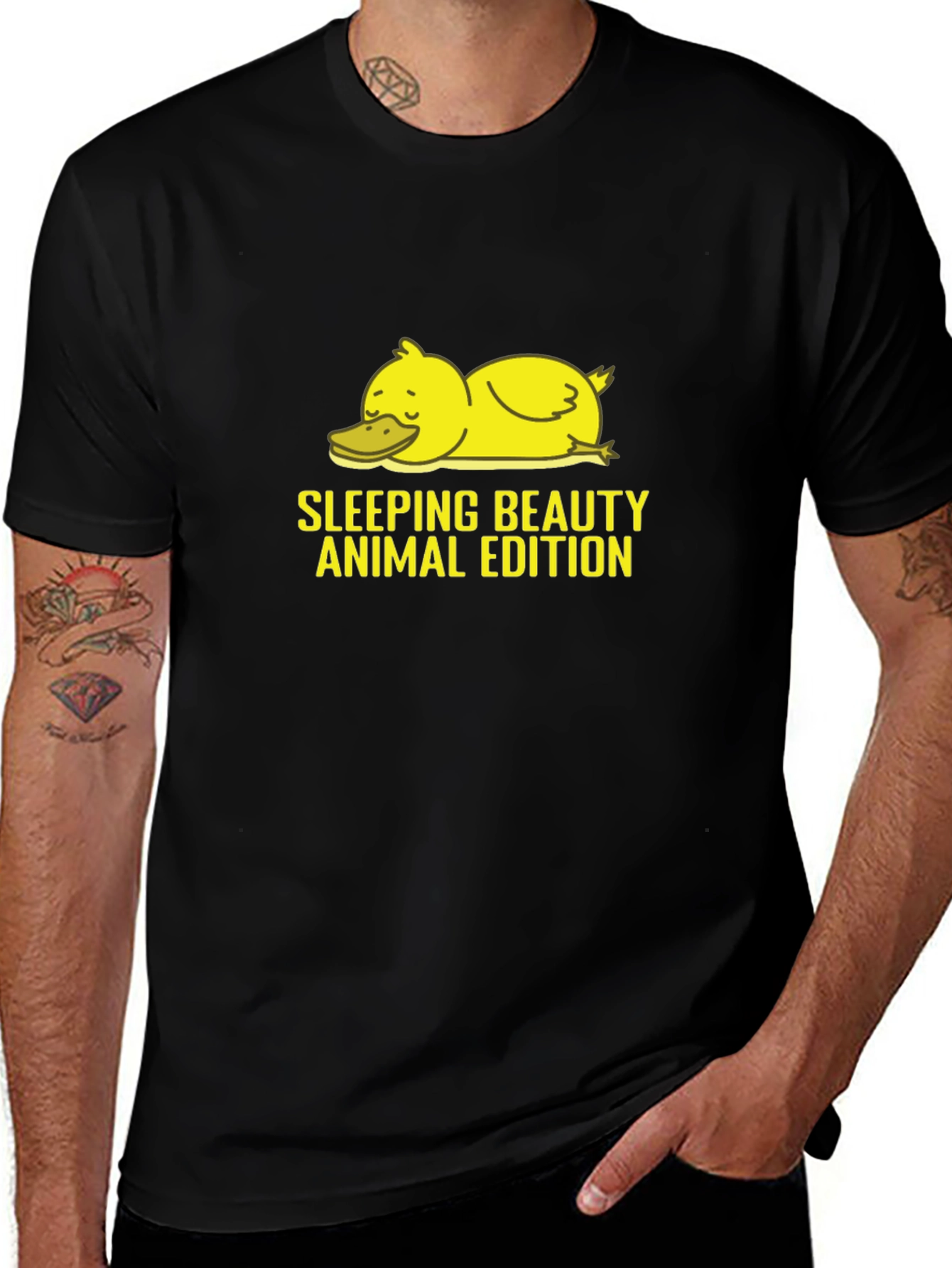 Variant 24 of Sleeping Beauty Duck T-Shirt Animal Edition