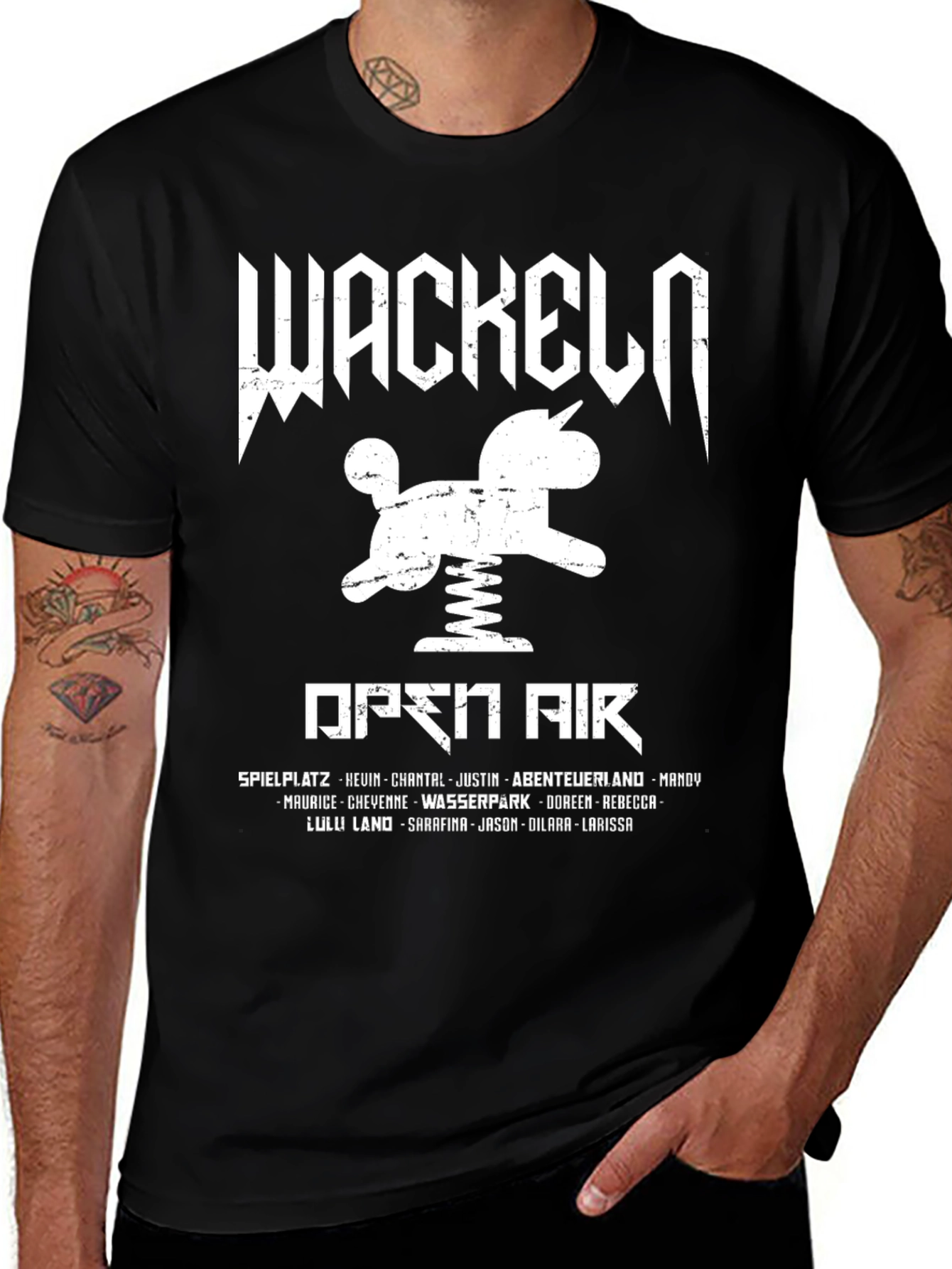 Wackeln Open Air T-Shirt - Playful Graphic Tee
