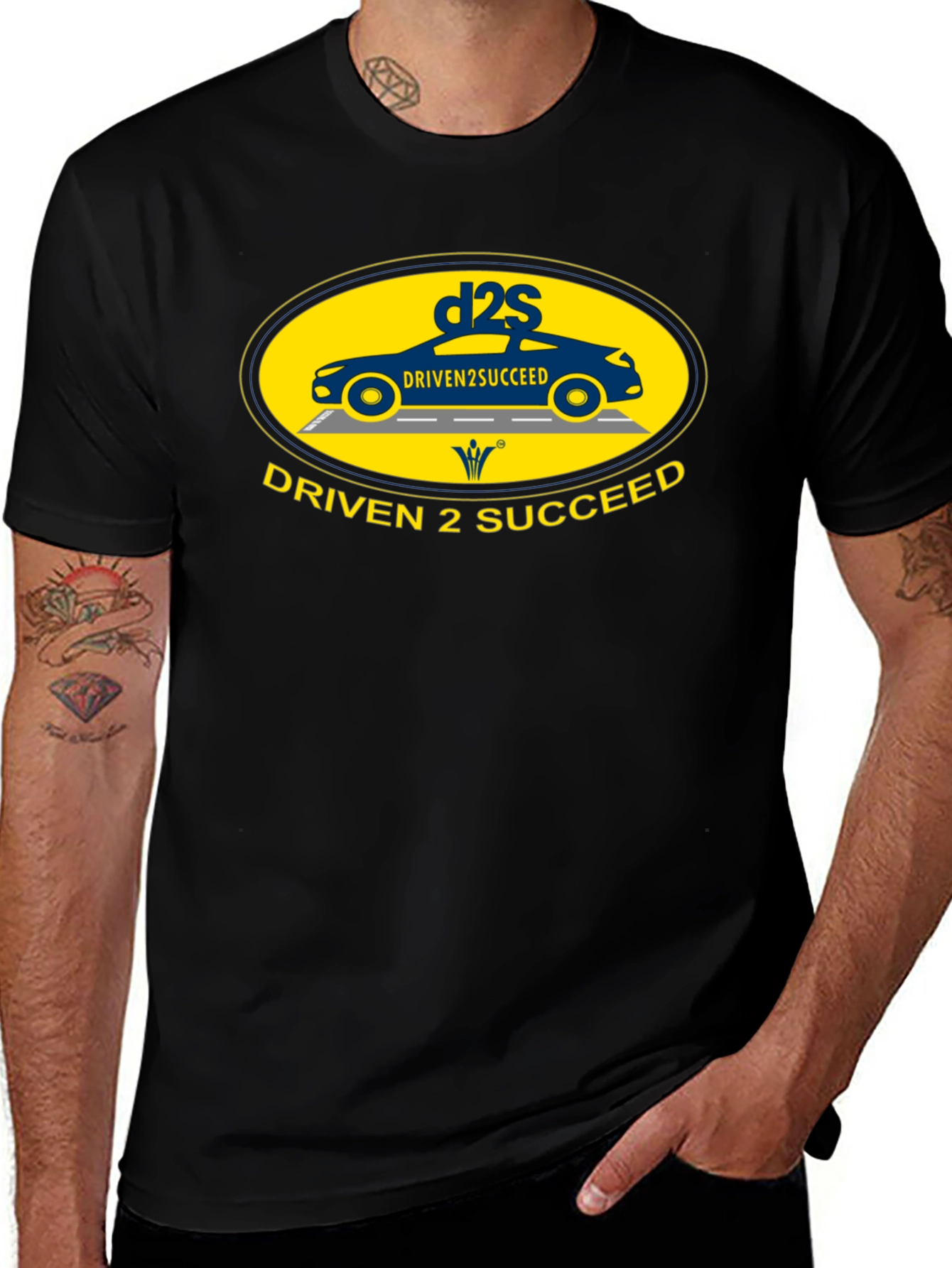 Variant 12 of Driven2Succeed Black T-Shirt