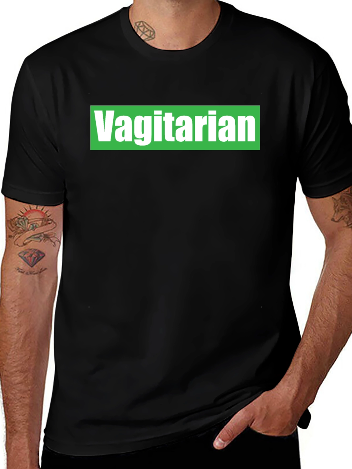 Variant 30 of Vagitarian T-Shirt - Novelty Graphic Tee