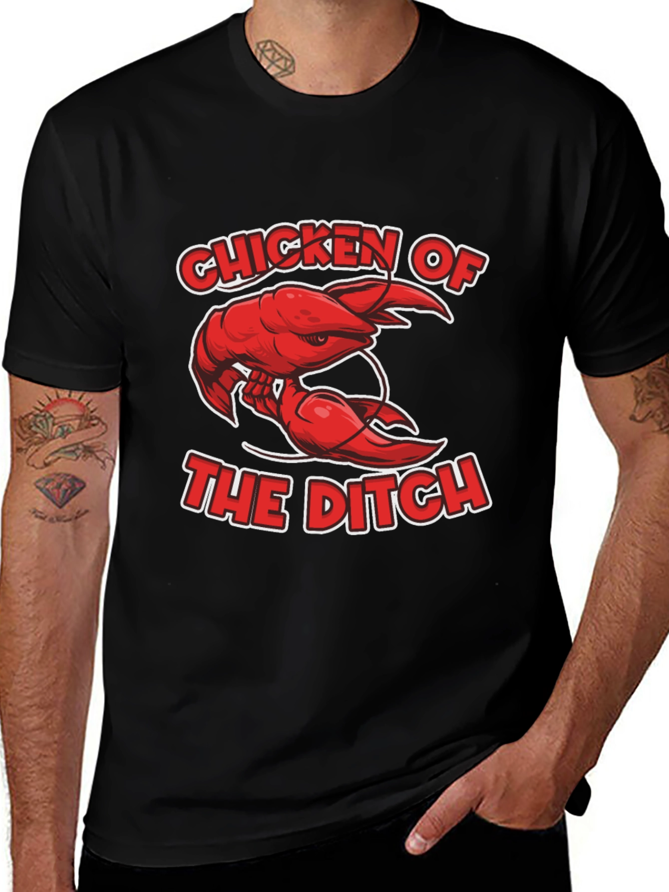 Variant 12 of Chicken of the Ditch Graphic T-Shirt