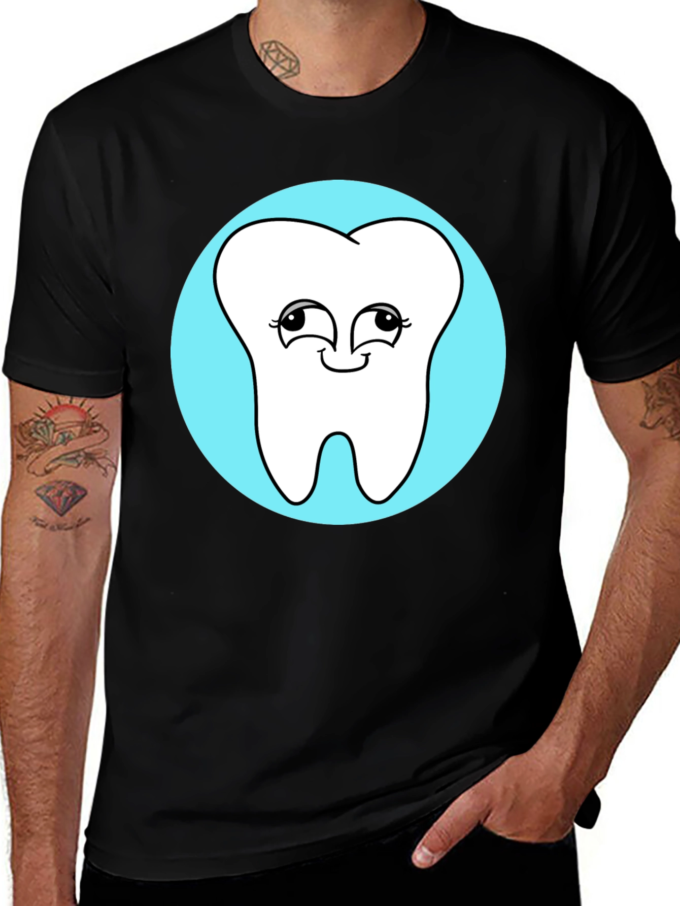 Variant 27 of Funny Tooth Graphic T-Shirt