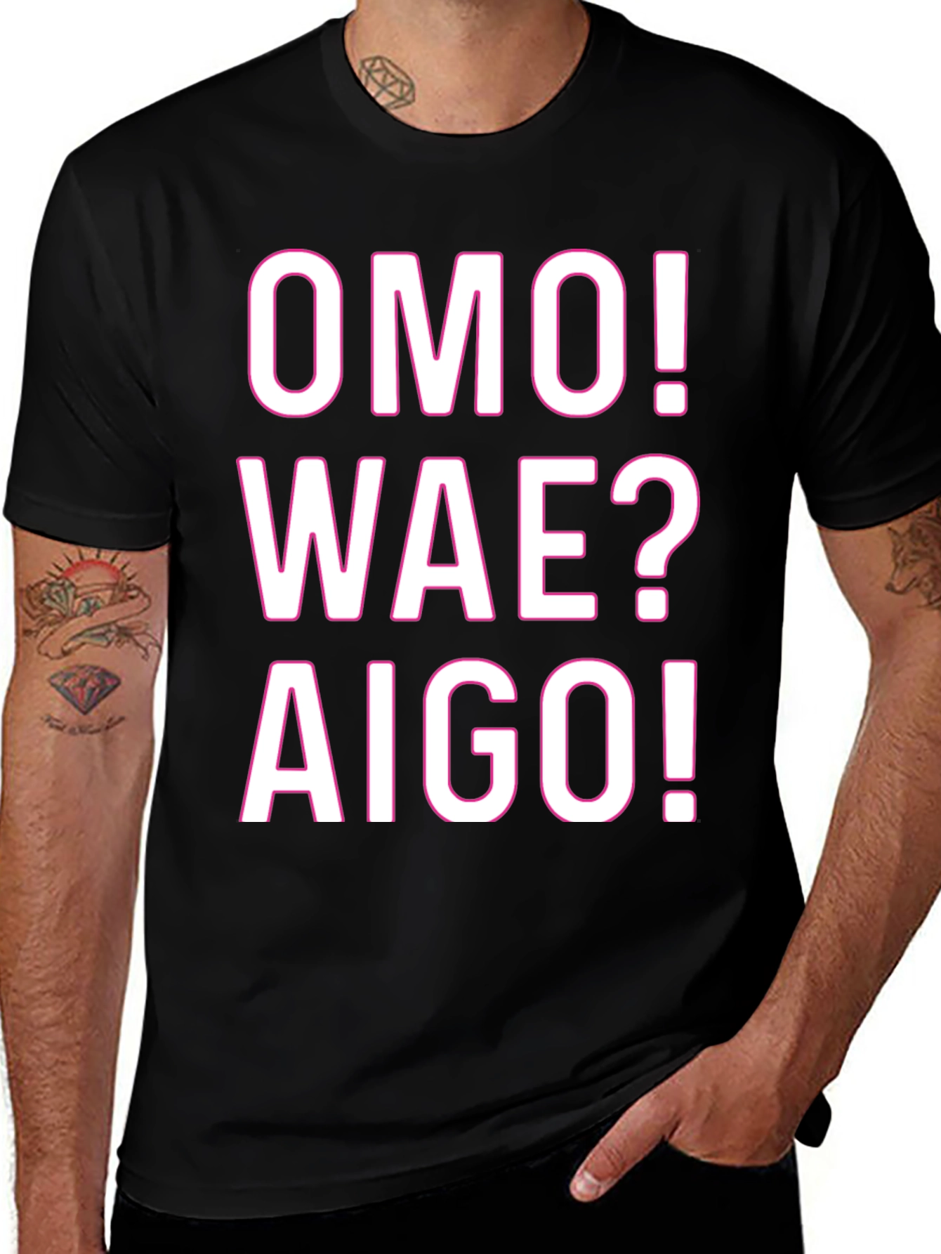 Korean Slang T-Shirt - Omo! Wae? Aigo!