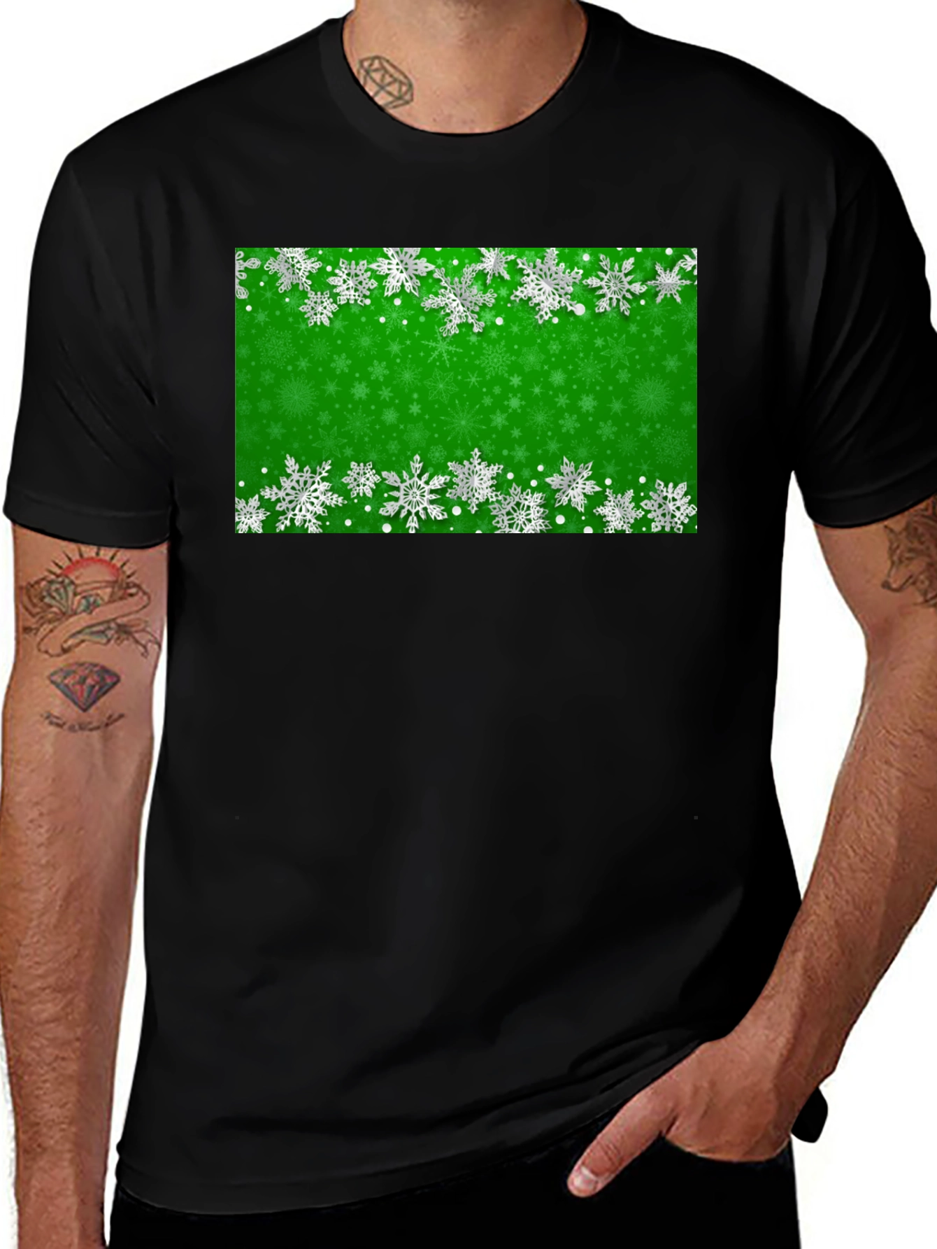 Festive Snowflakes T-Shirt