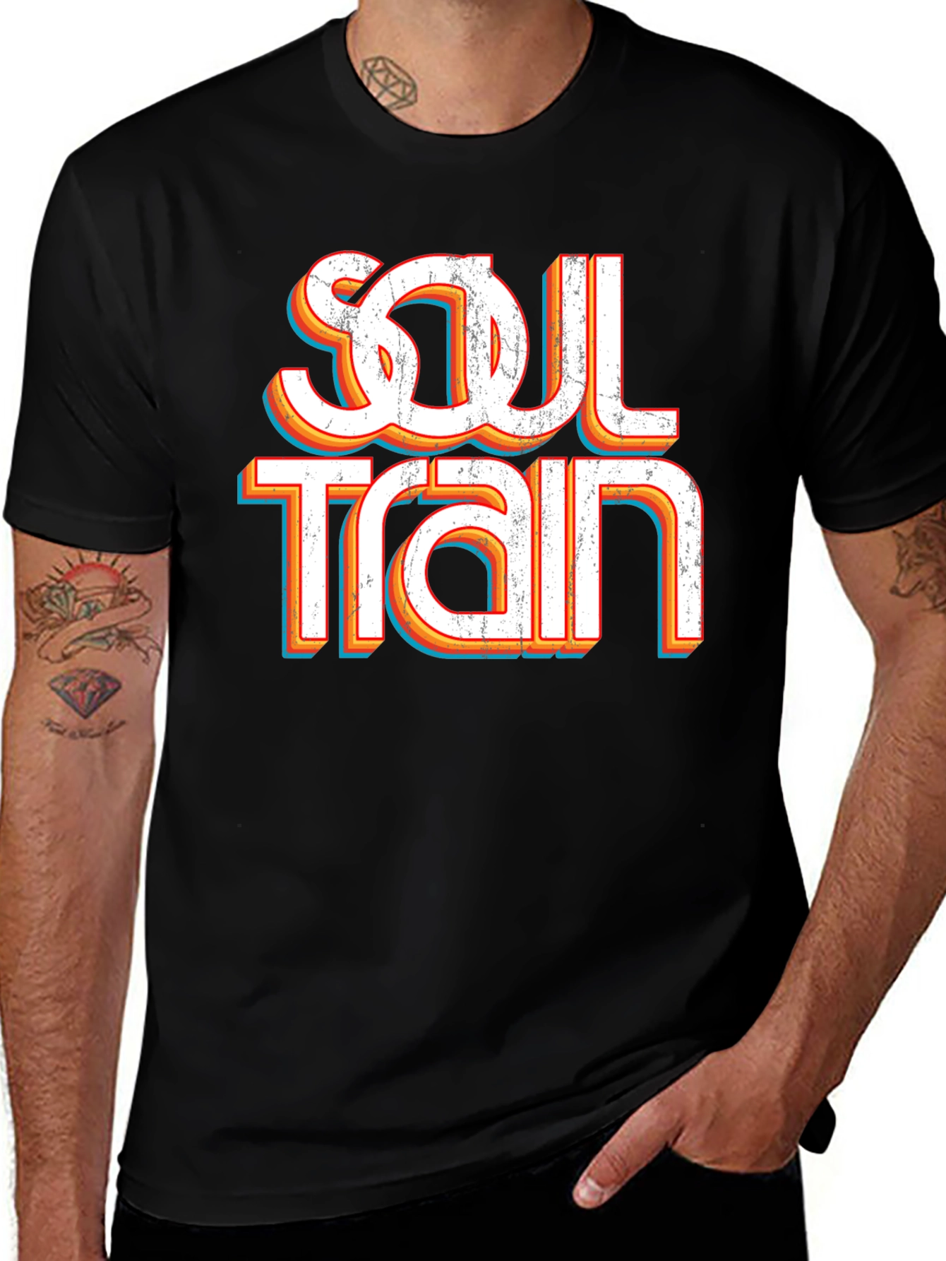 Variant 14 of Retro Soul Train Graphic T-Shirt