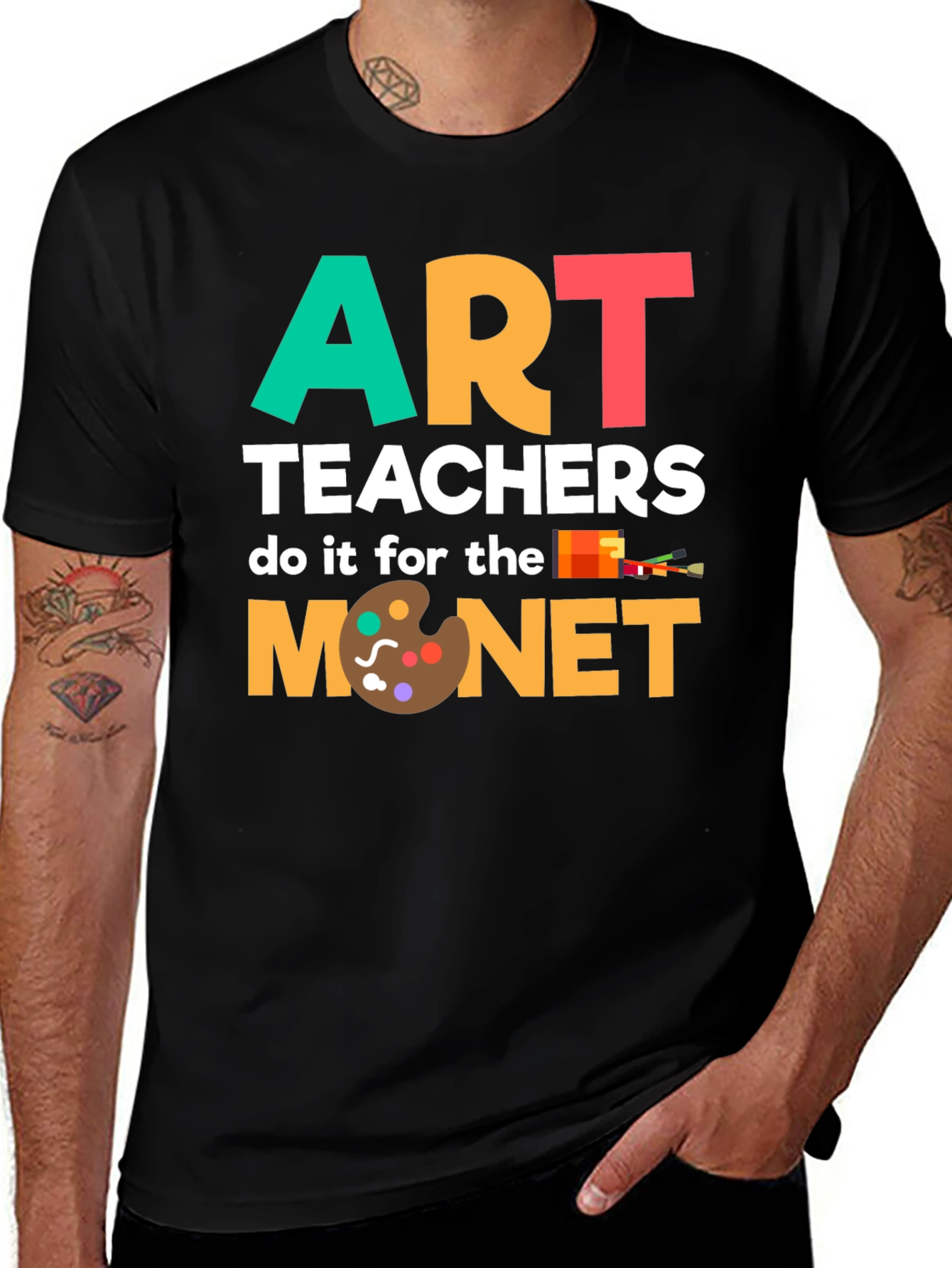 Variant 25 of Art Teachers Do It For The Monet T-Shirt