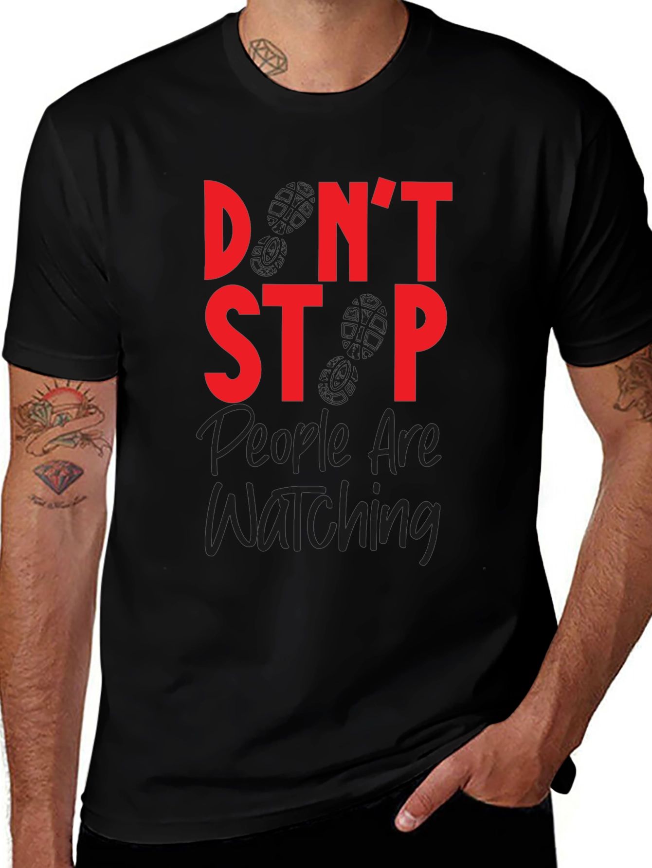 Variant 10 of Don't Stop Watching Graphic T-Shirt