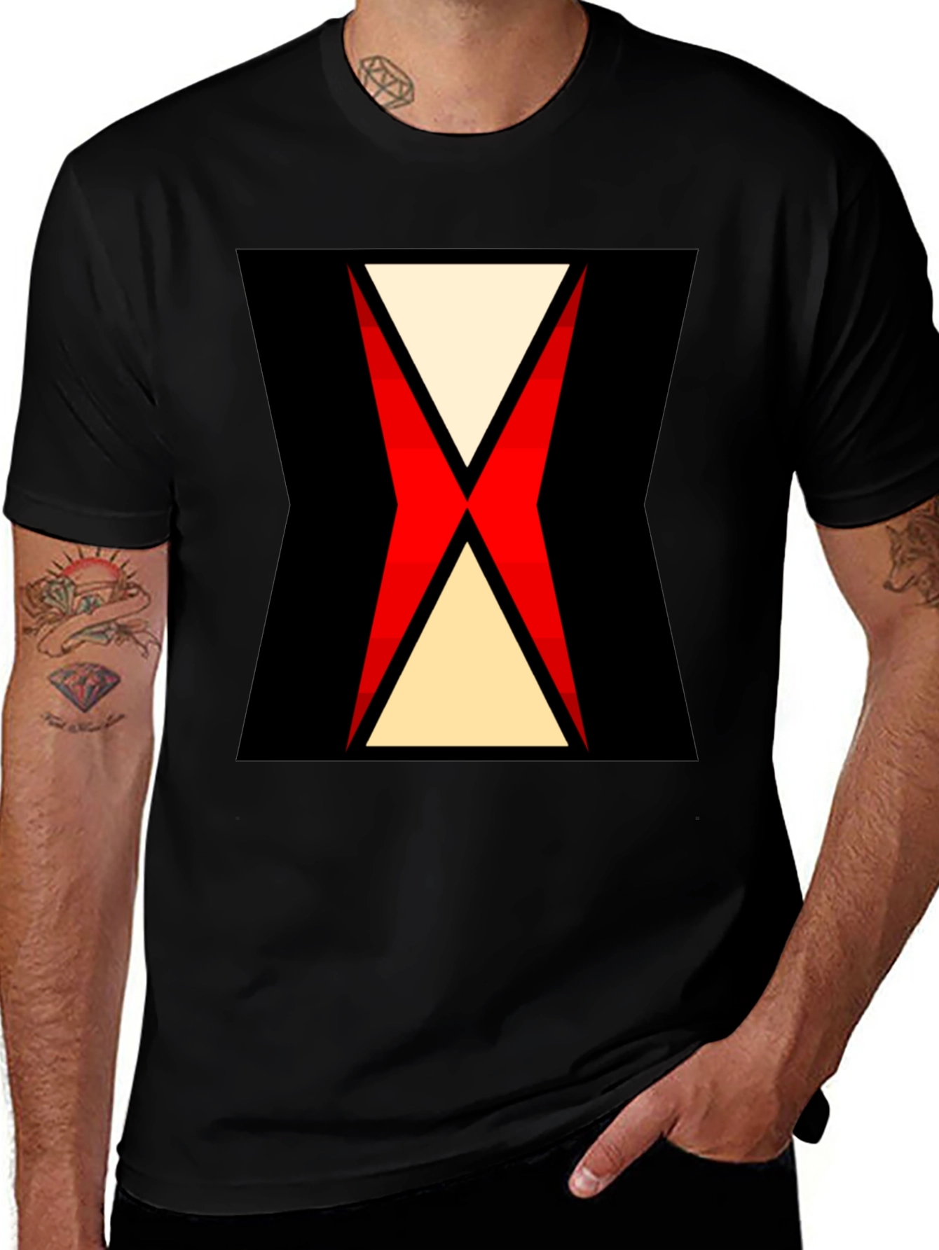 Variant 12 of Black Widow Logo Graphic T-Shirt