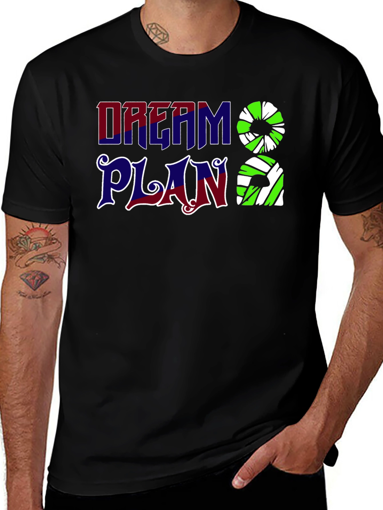 Variant 20 of Dream Plan T-Shirt: Graphic Tee for Everyday Wear