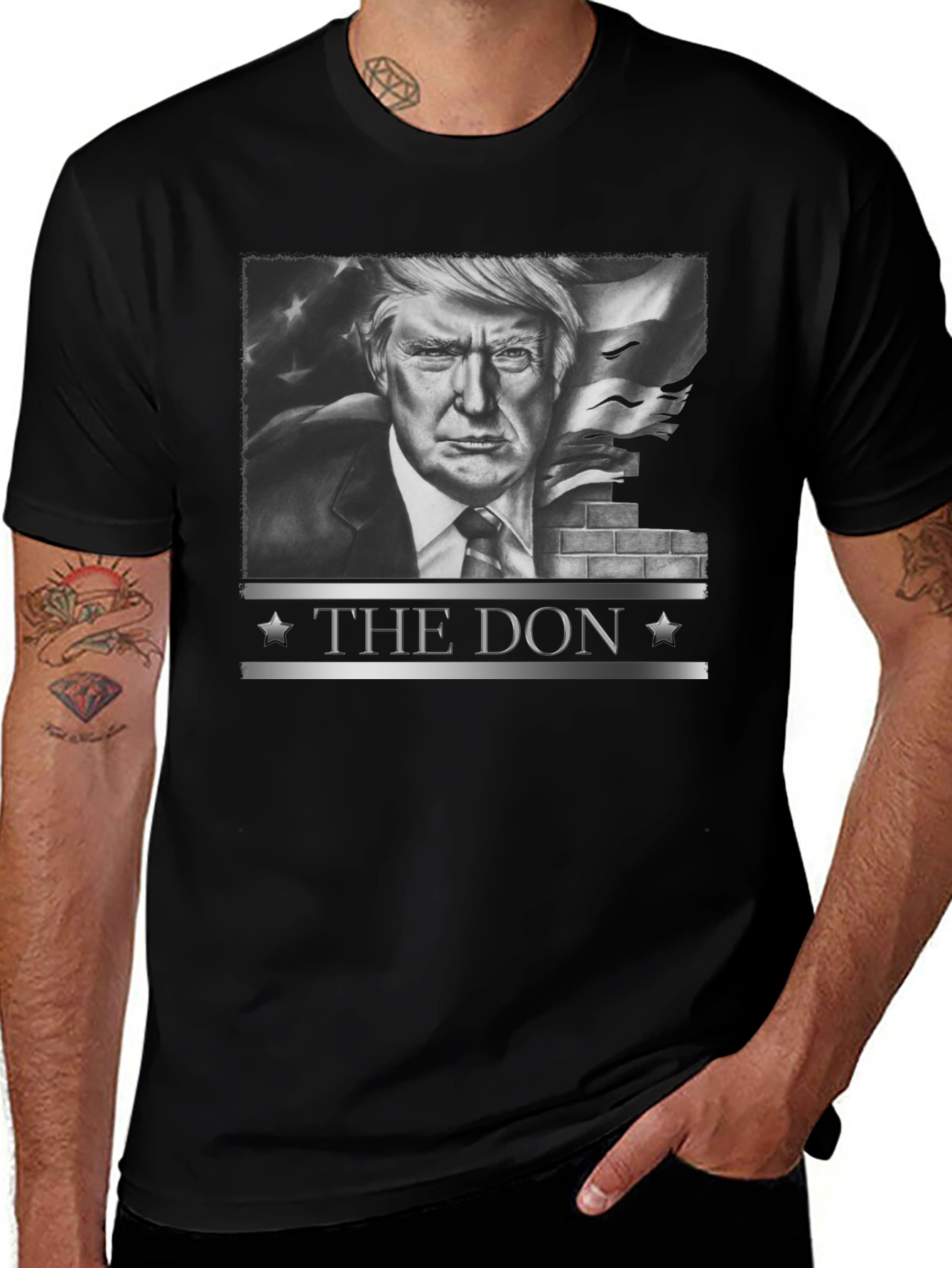 Variant 10 of The Don Graphic Tee - Political T-Shirt