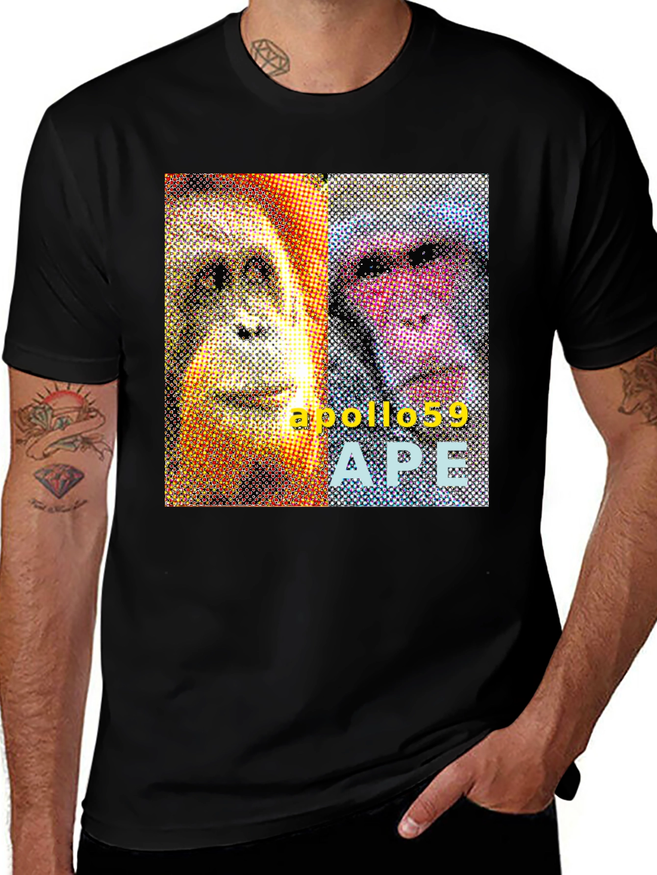 Variant 18 of Ape Apollo59 Graphic T-Shirt