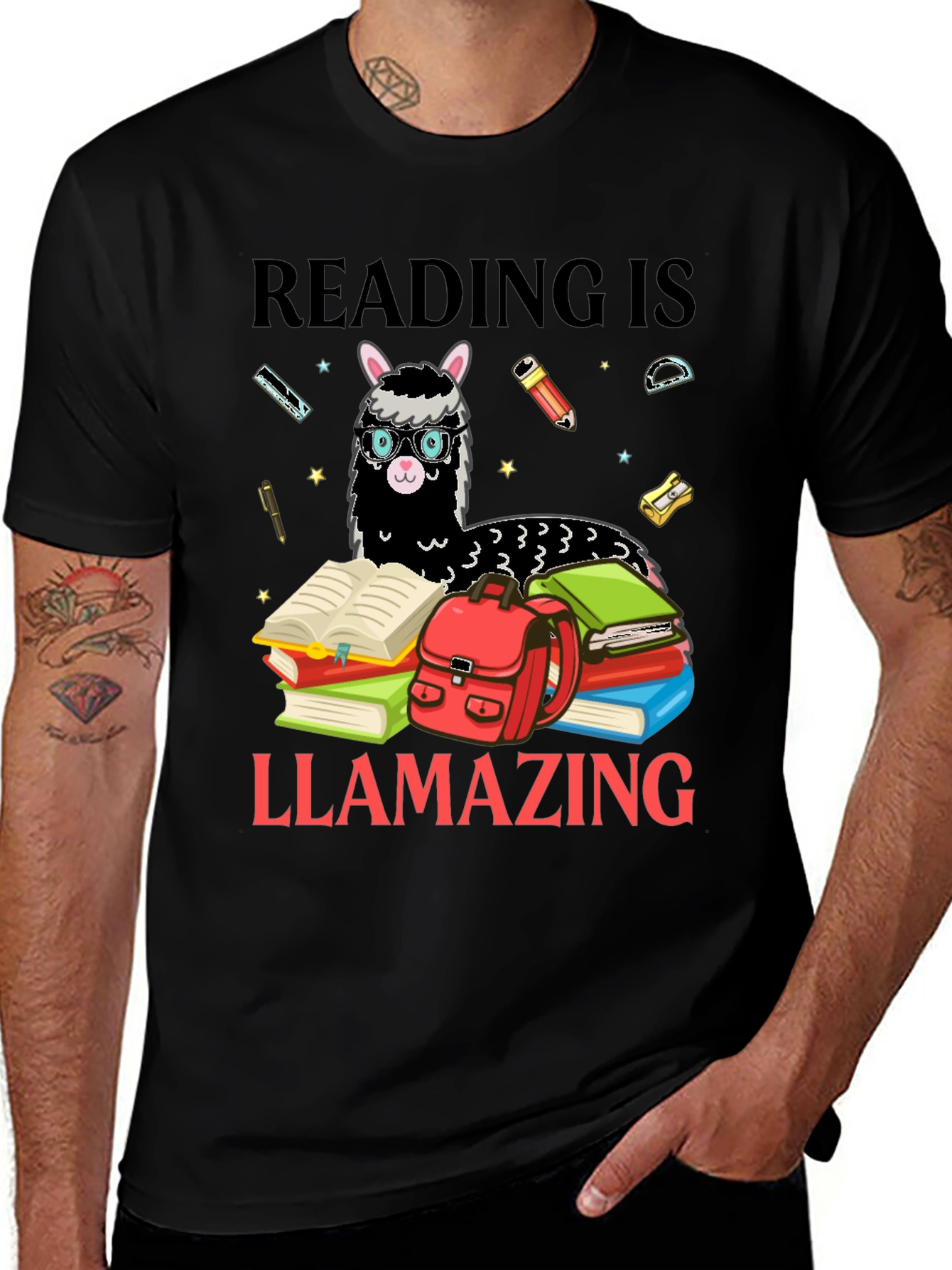 Variant 20 of Reading is Llamazing T-Shirt
