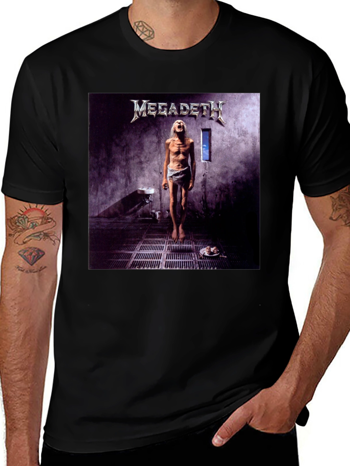 Megadeth T-Shirt - Black Graphic Tee