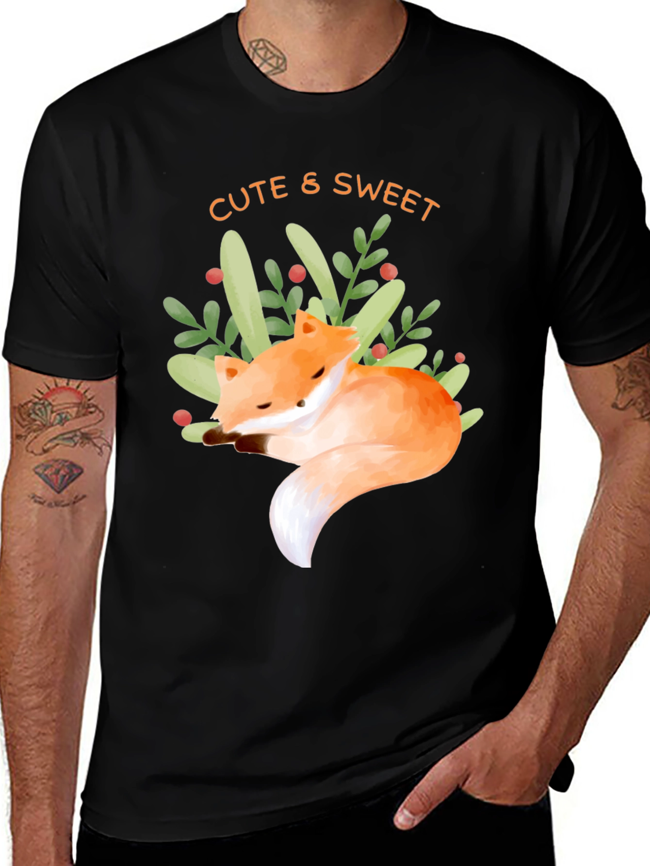 Variant 11 of Cute & Sweet Fox T-Shirt