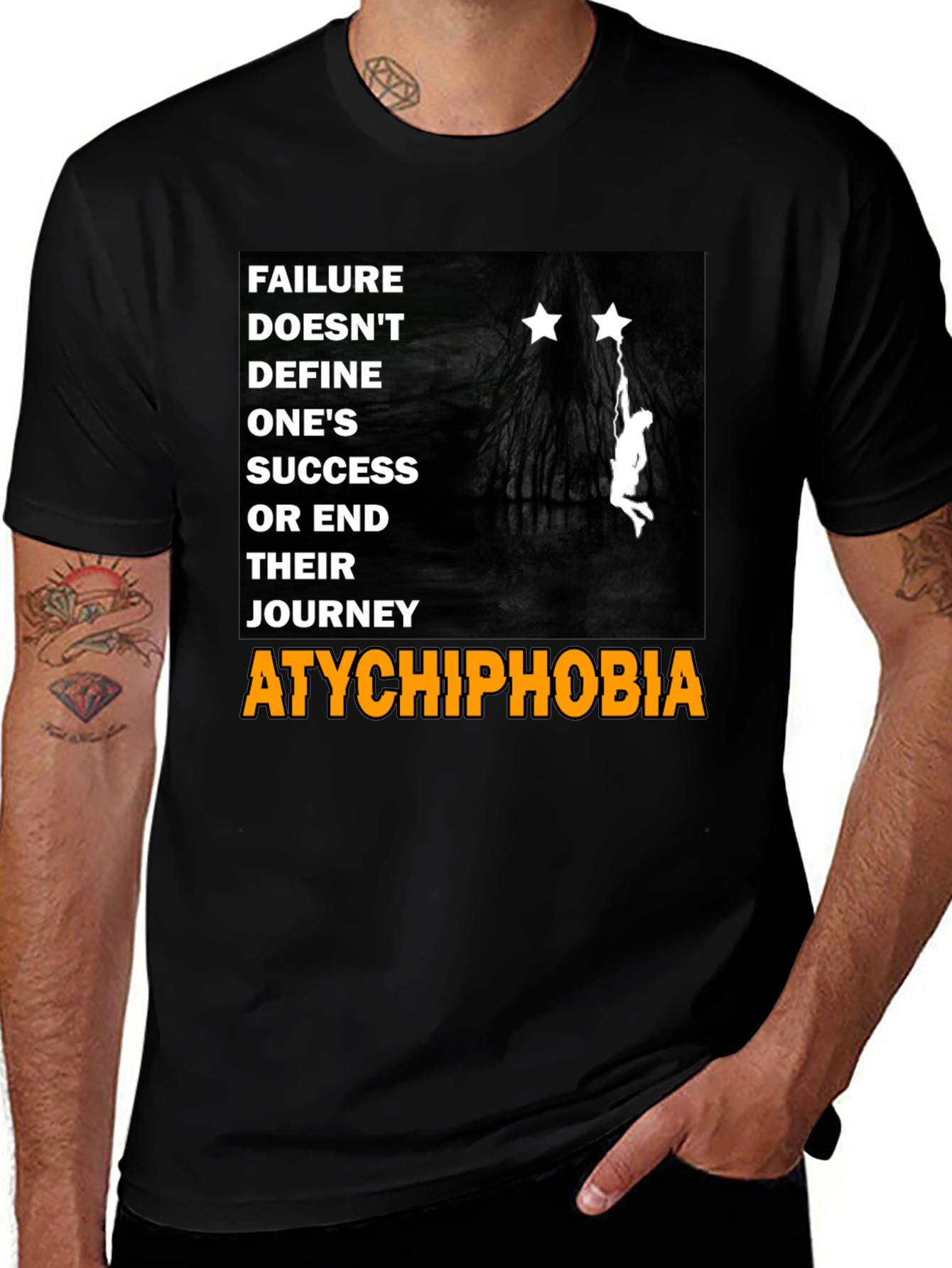 Atychiphobia Motivation T-Shirt