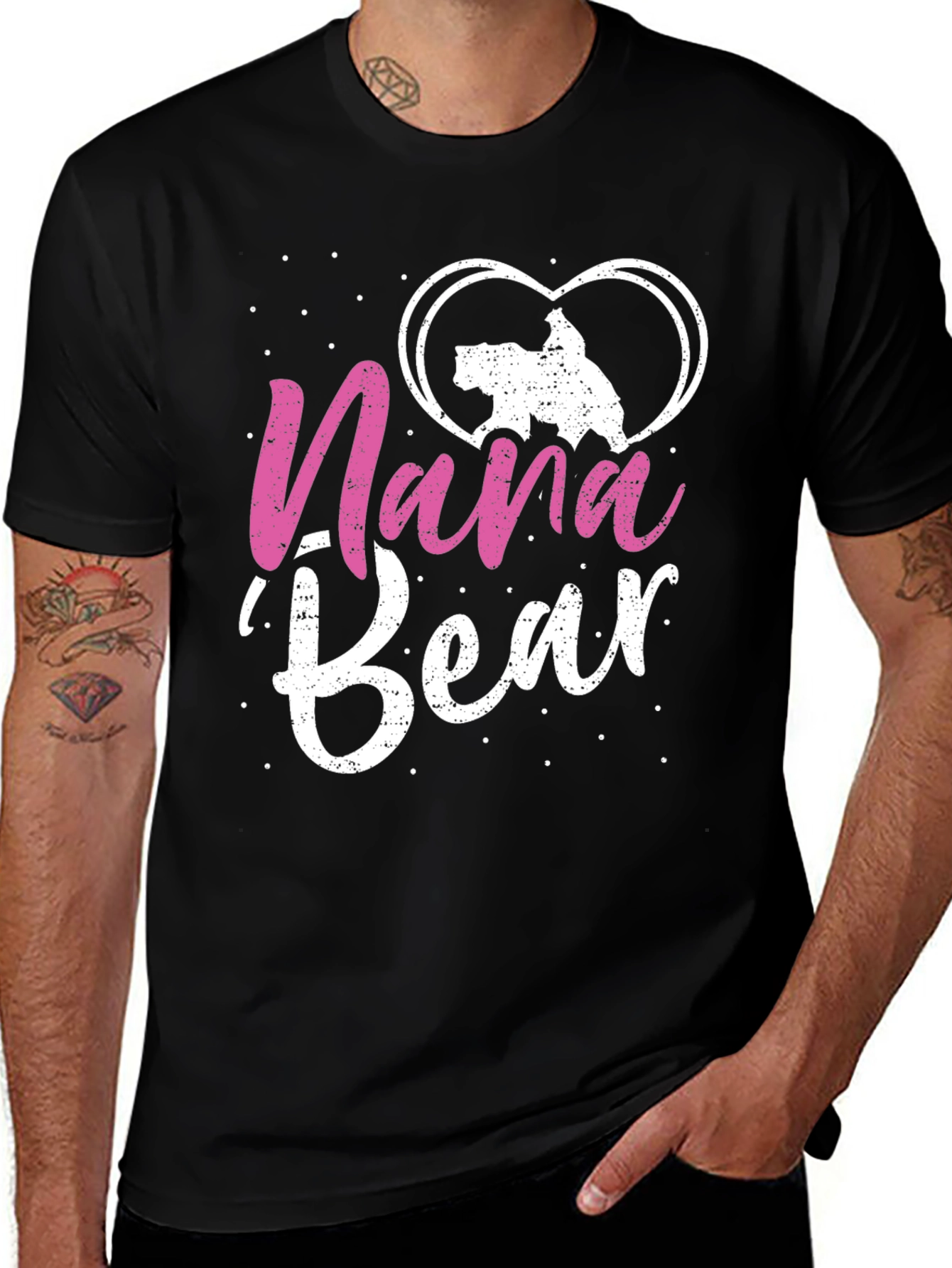 Nana Bear T-Shirt - Cute Bear Graphic Tee