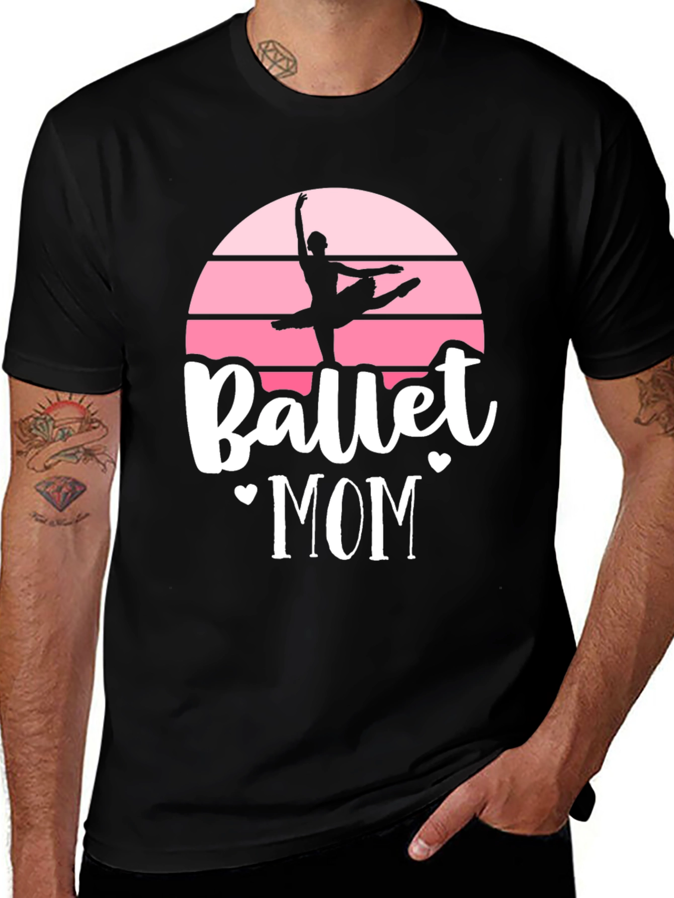 Variant 18 of Ballet Mom Graphic T-Shirt - Dance Lover Tee