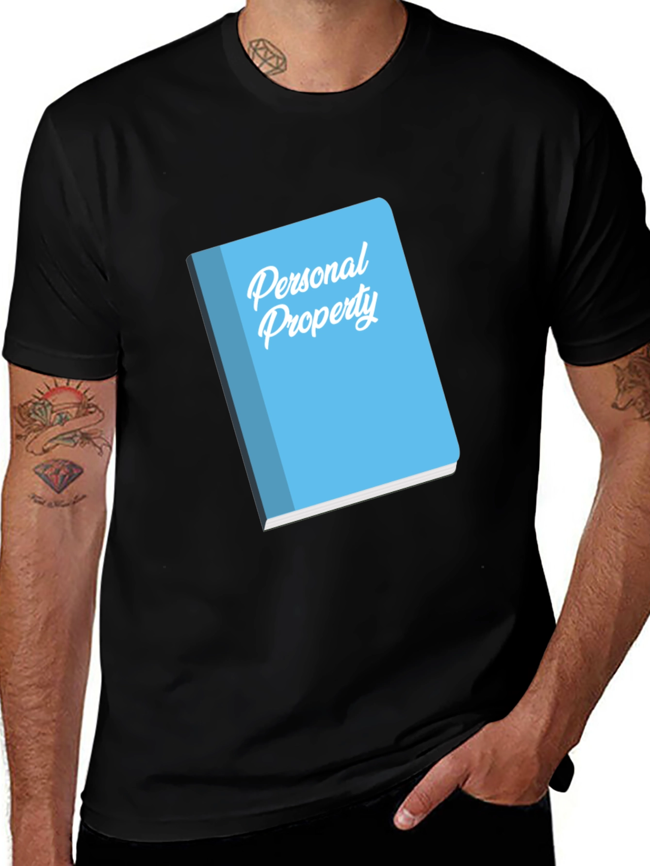 Variant 22 of Personal Property Novelty Graphic T-Shirt
