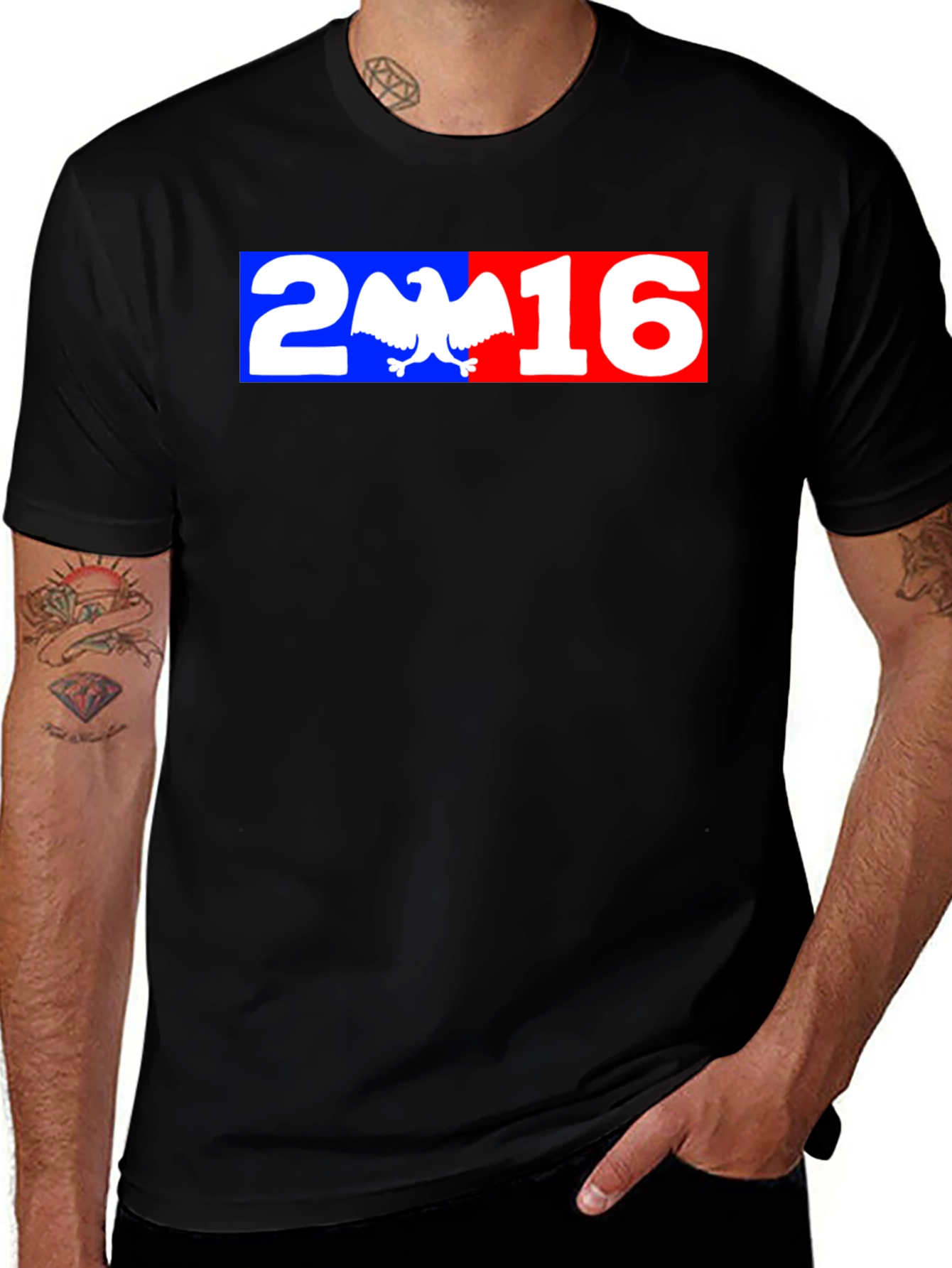 Variant 9 of Patriotic 2016 Eagle Graphic T-Shirt